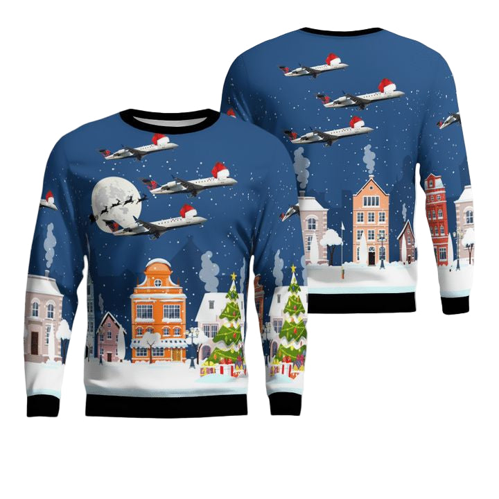 Endeavor Air Bombardier CRJ-200LR Sweater 3D ? Usalast