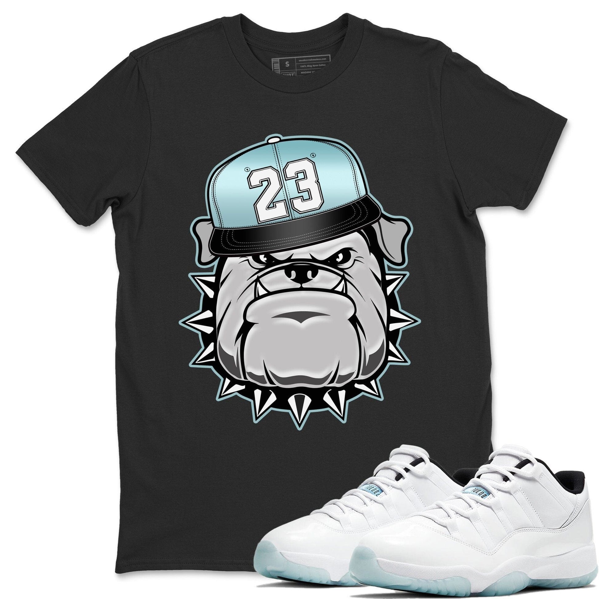 English Bulldog Unisex Tops - Air Jordan 11 Legend Blue