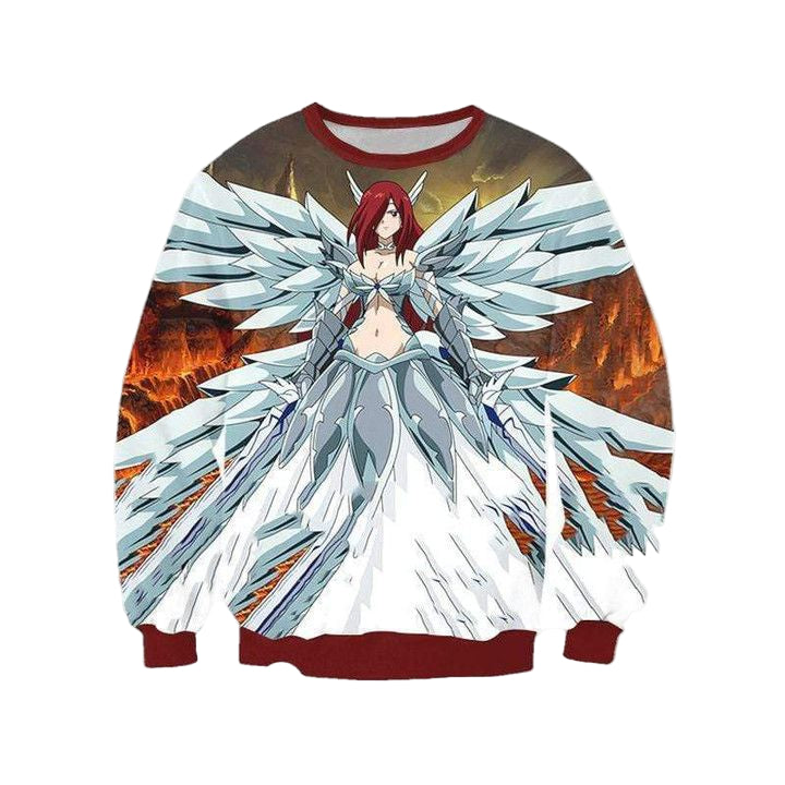 Erza Heavens Wheel Armor Sweater ? Fairy Tail 3D Printed Sweater ? Otakuform Anime Manga Shop Inc Sh9781 ? Usalast