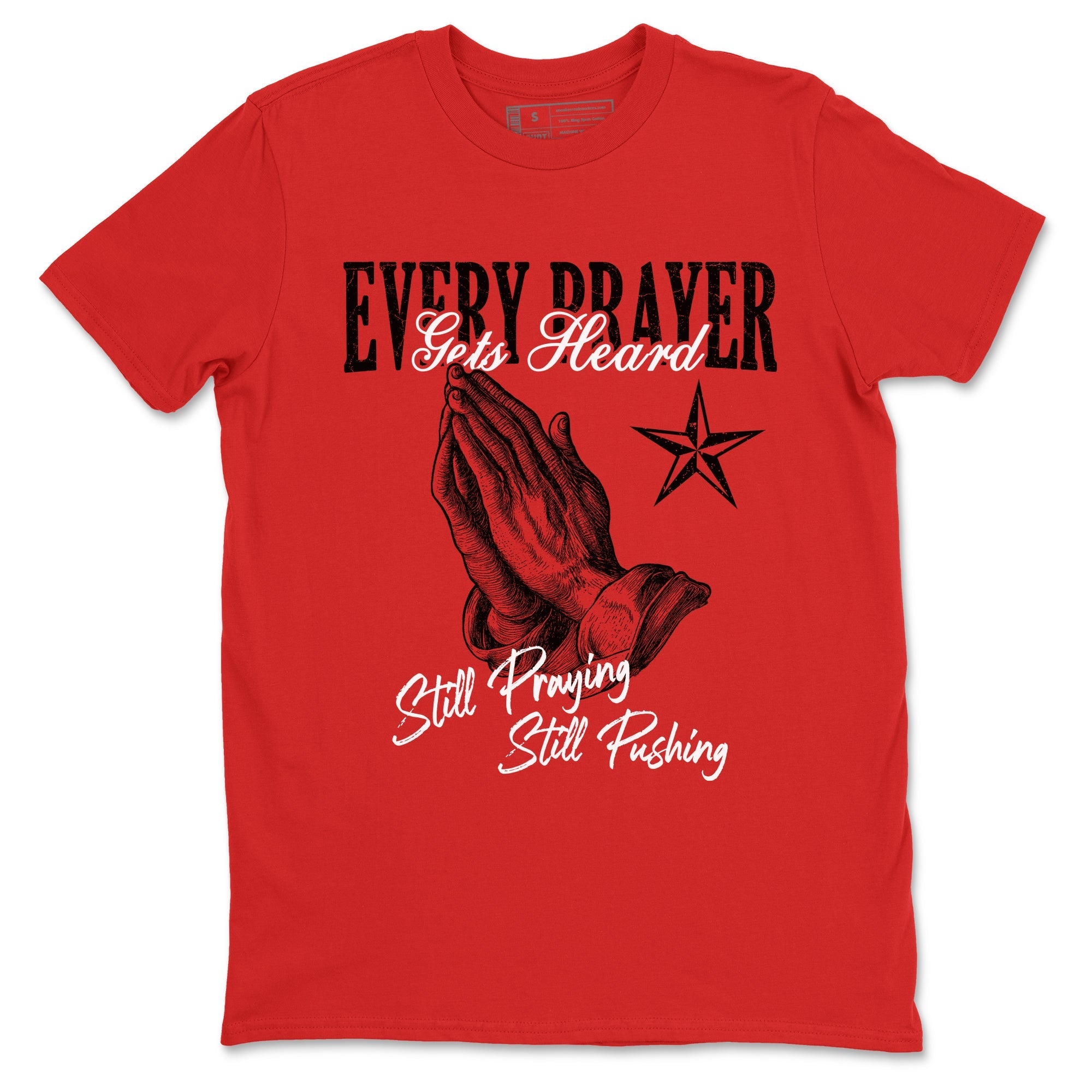 Every Prayer Gets Heard Sneaker Tees - Air Jordan 11 Bred