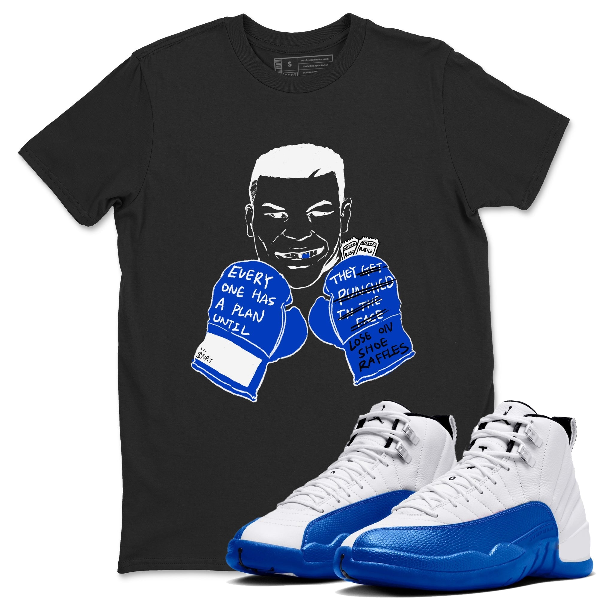 Everyone Has A Plan Sneaker Tees - Air Jordan 12 Blueberry