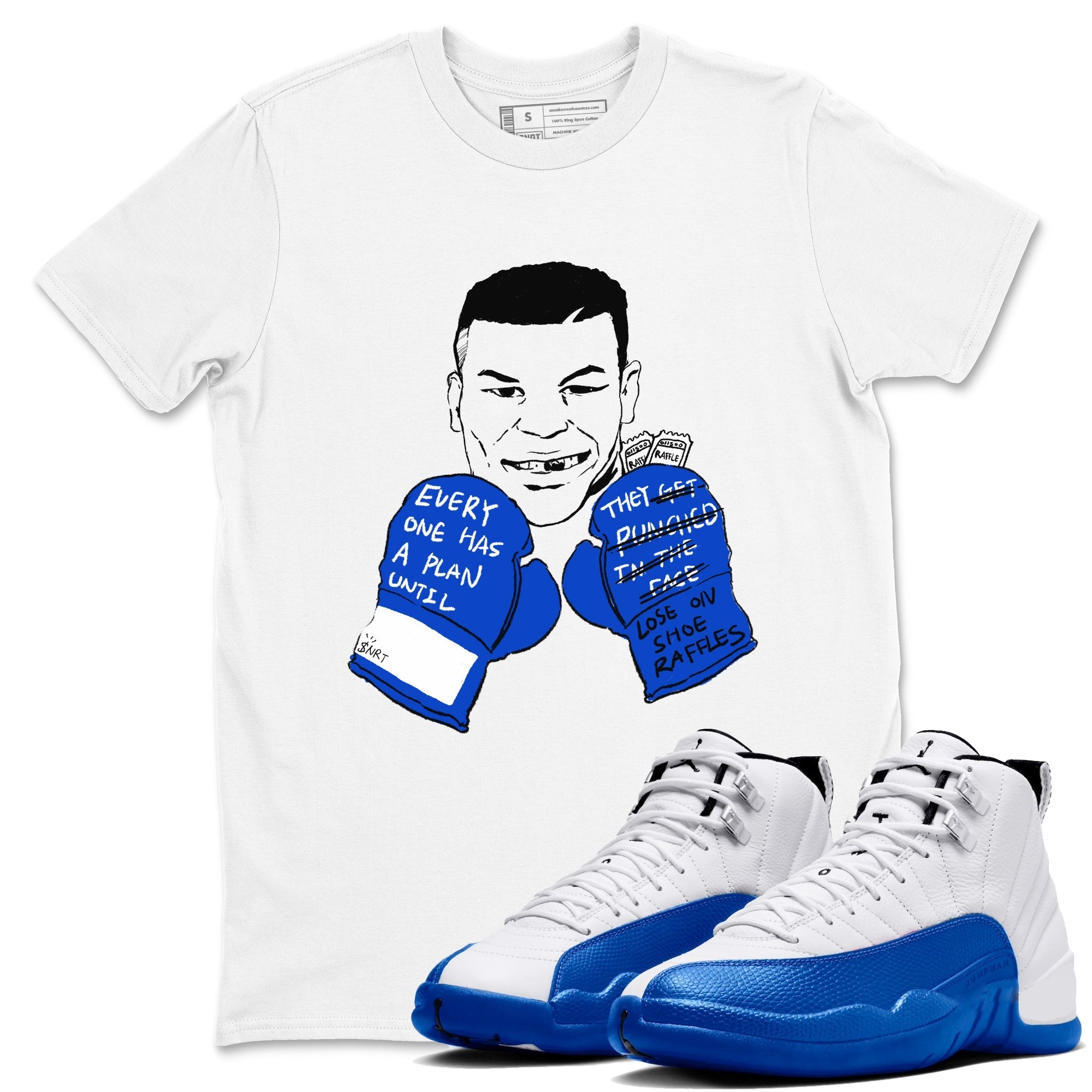 Everyone Has A Plan Sneaker Tees - Air Jordan 12 Blueberry