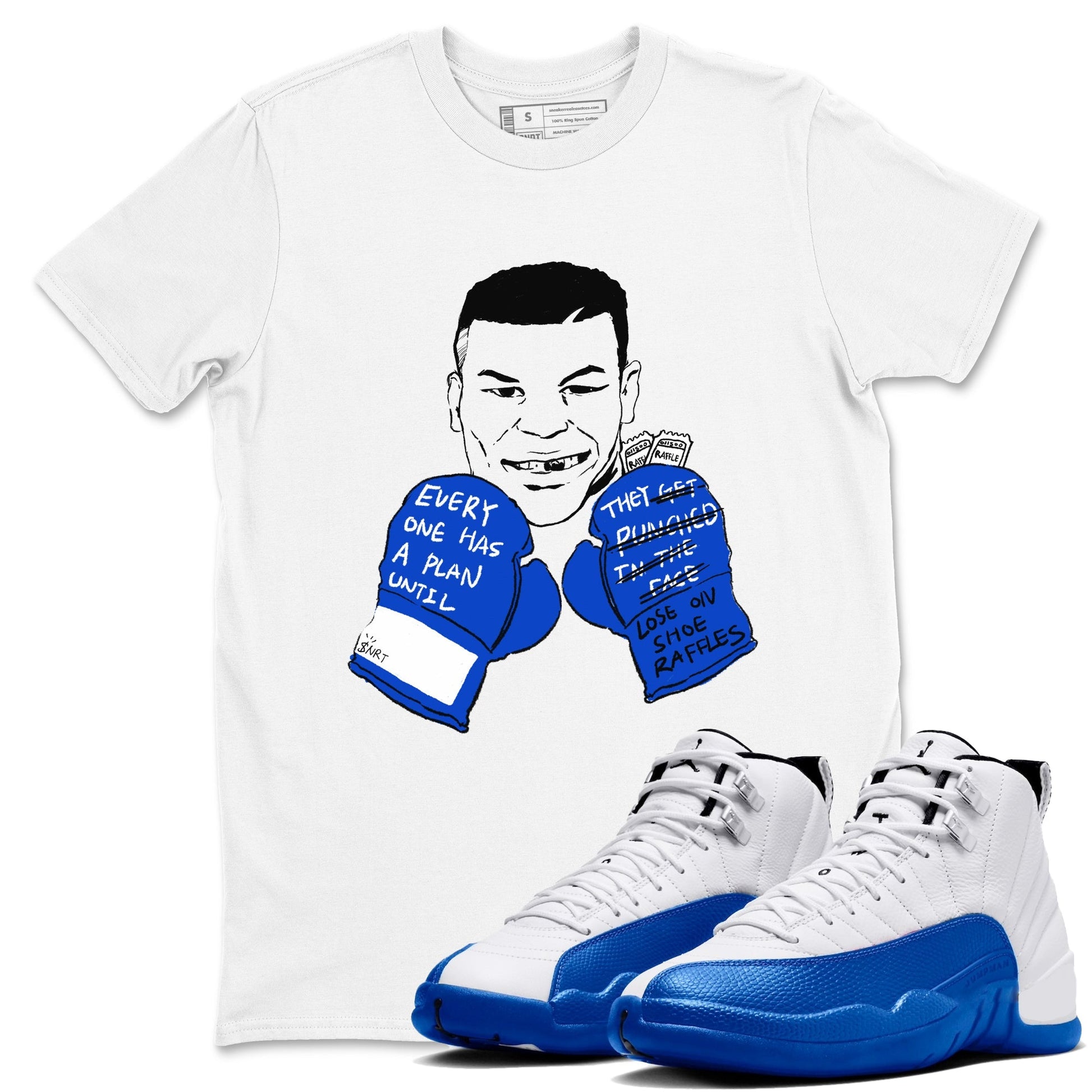 Everyone Has A Plan Sneaker Tees - Air Jordan 12 Blueberry