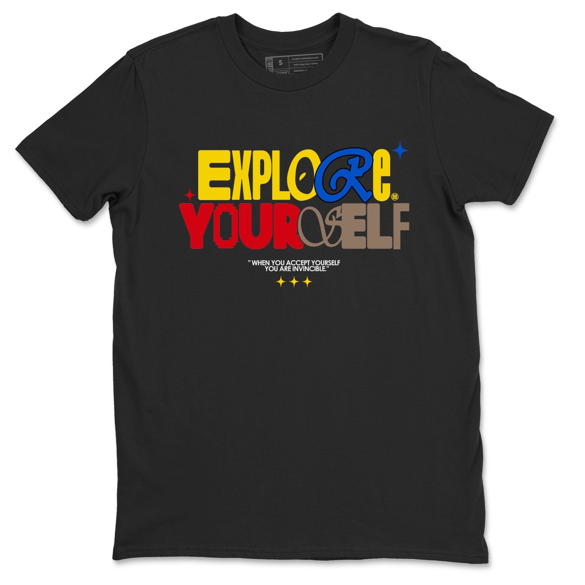 Explore Yourself Sneaker Tees - Air Jordan 1 Travis Scott Canary