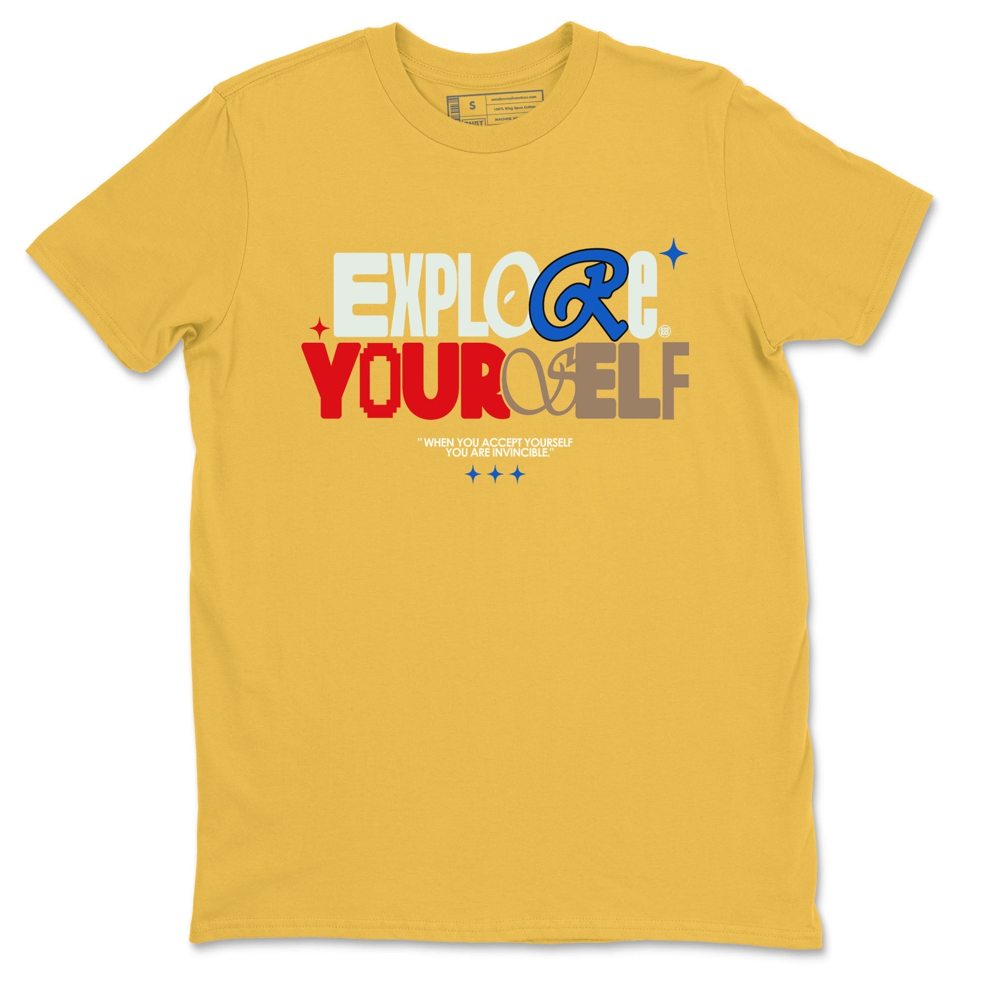 Explore Yourself Sneaker Tees - Air Jordan 1 Travis Scott Canary