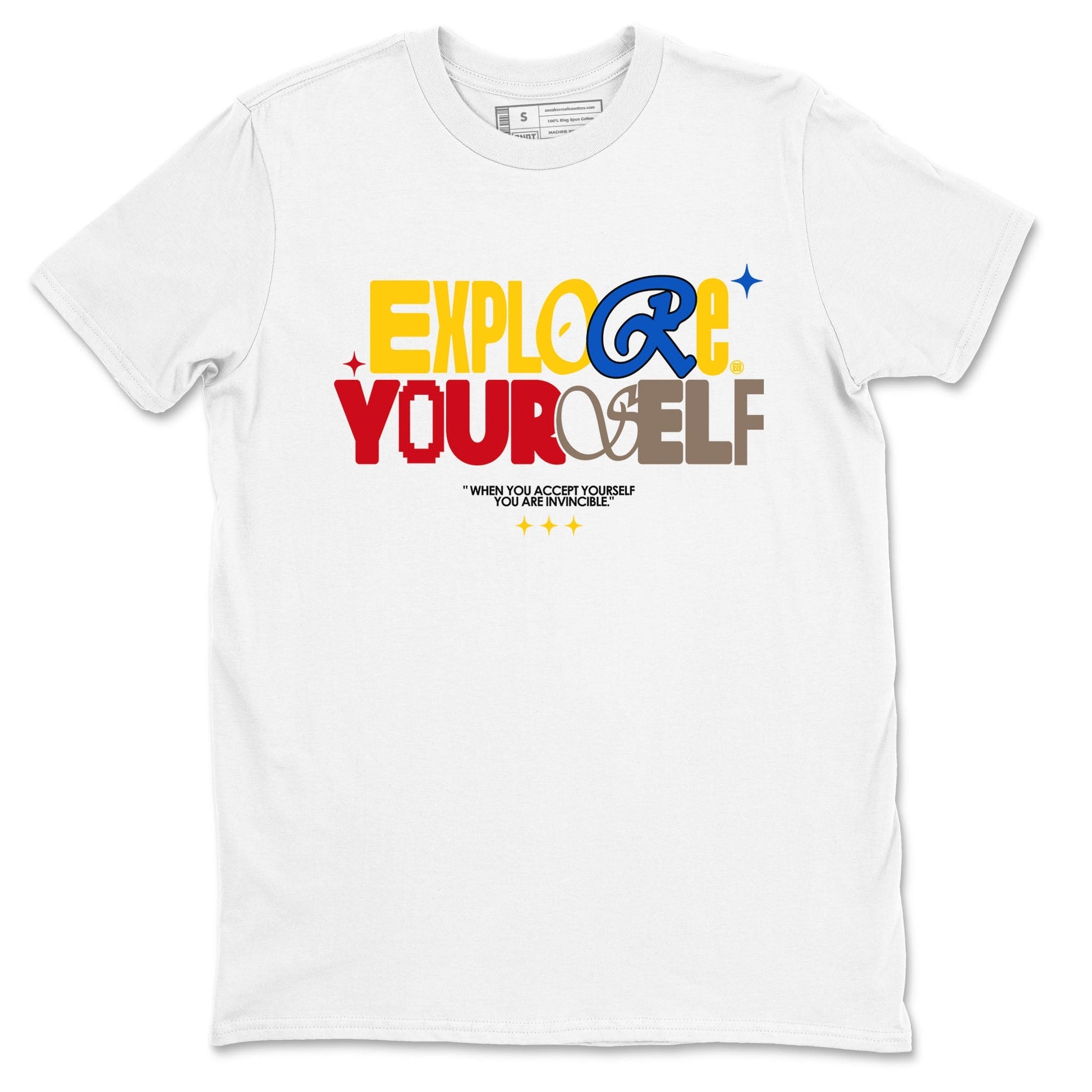 Explore Yourself Sneaker Tees - Air Jordan 1 Travis Scott Canary