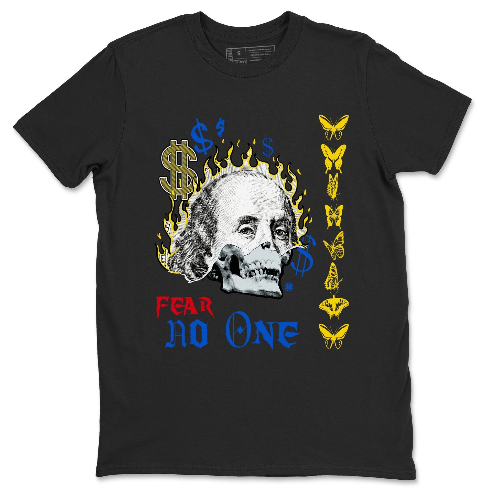 Fear No One Sneaker Tees - Air Jordan 1 Travis Scott Canary