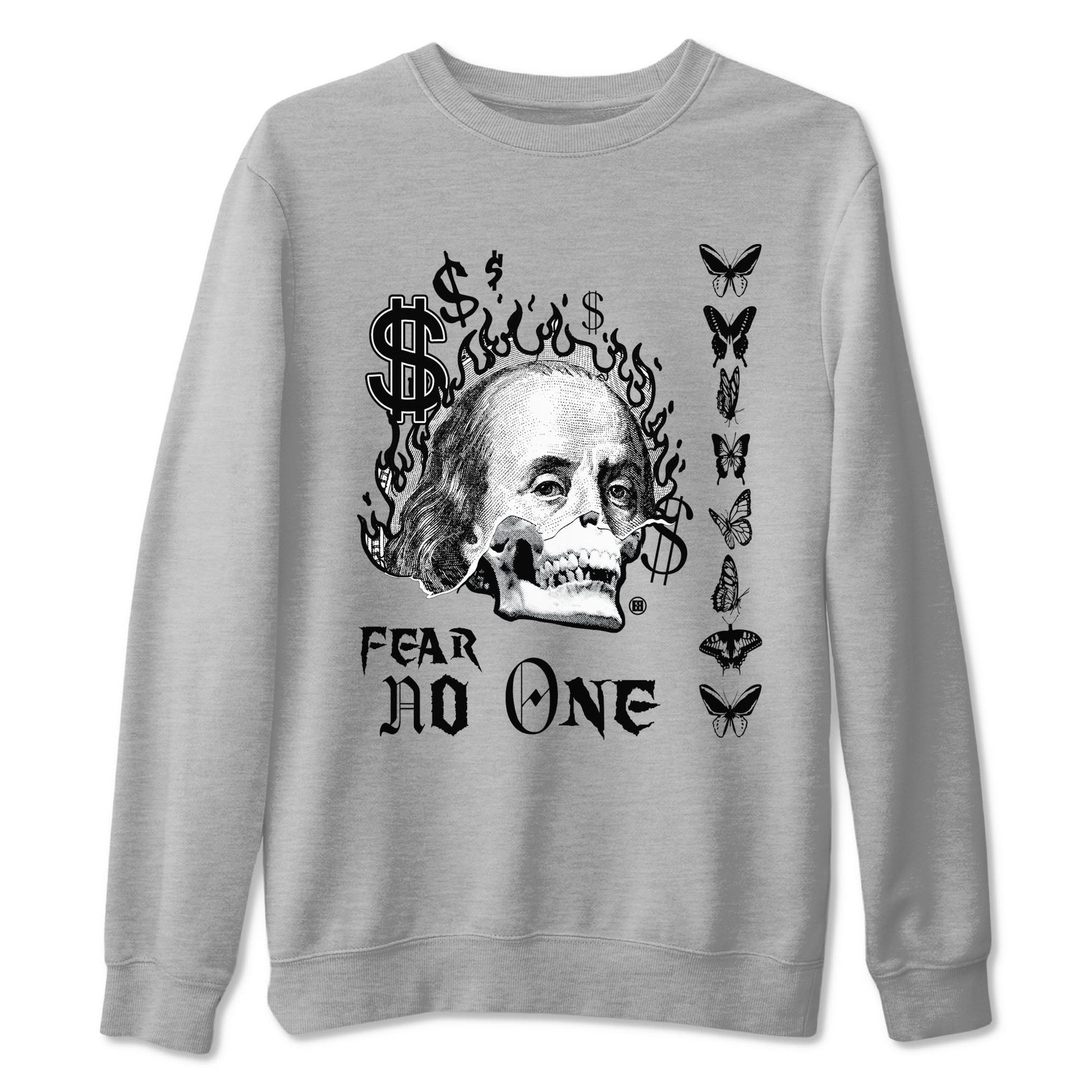 Fear No One Sneaker Tees - Air Jordan 4 White Thunder