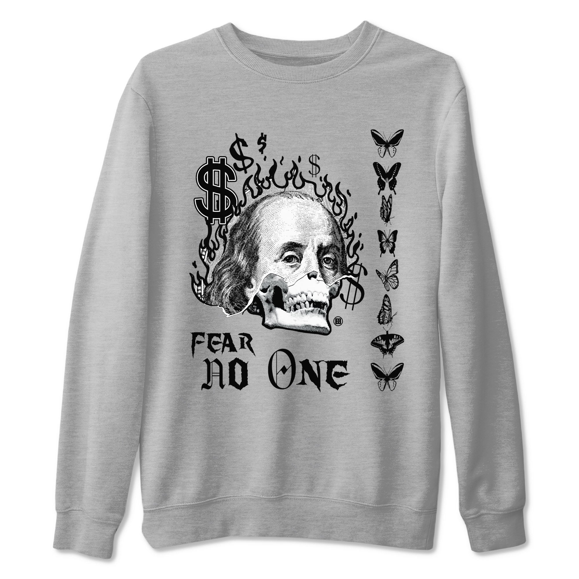 Fear No One Sneaker Tees - Air Jordan 4 White Thunder