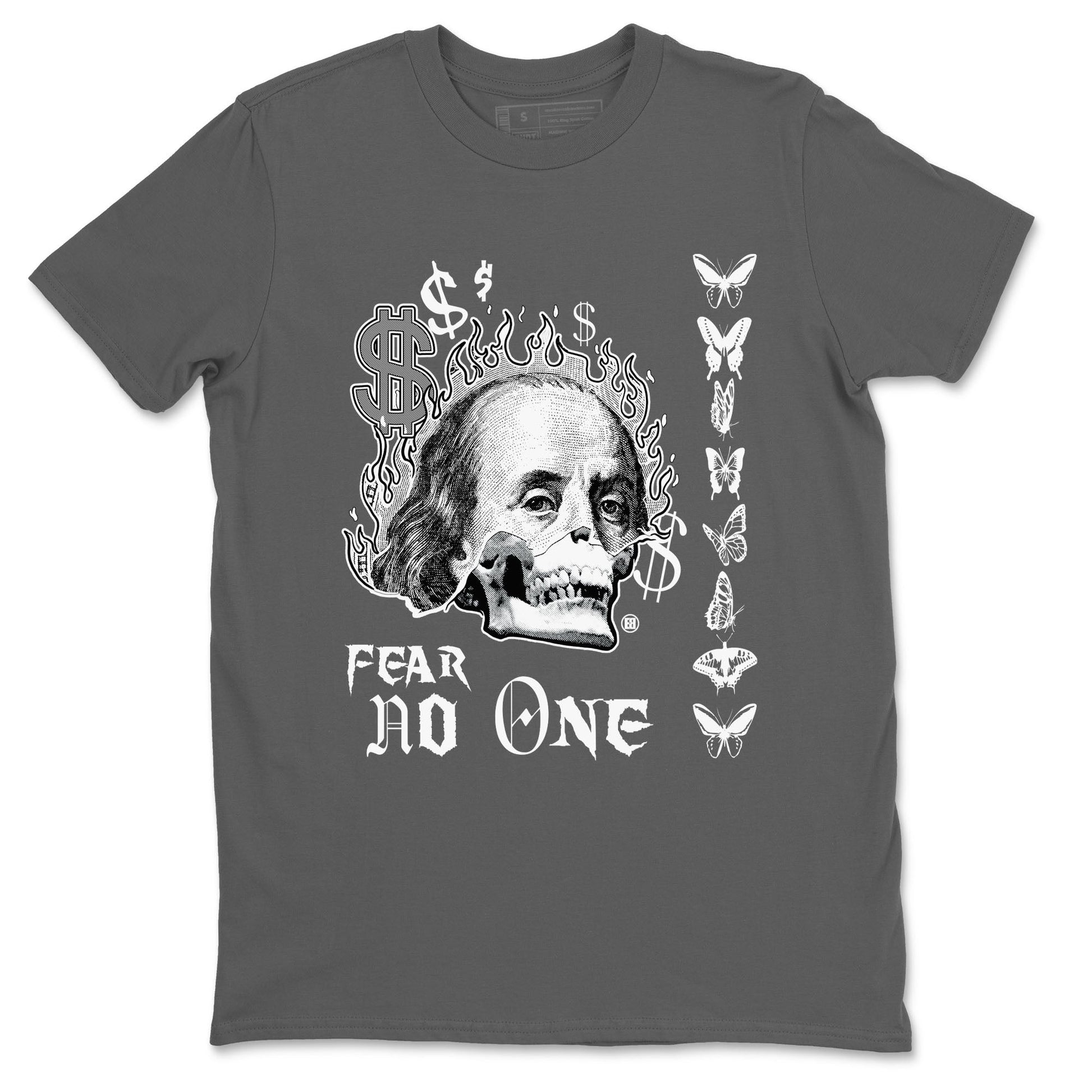 Fear No One Sneaker Tees - Air Jordan 4 White Thunder