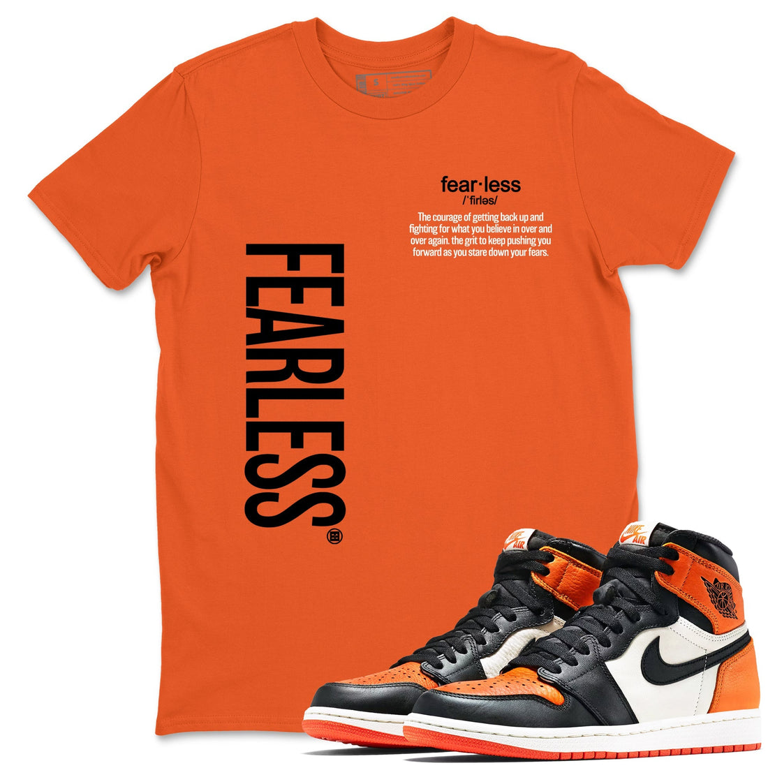 Fearless Definition Sneaker Tees - Air Jordan 1 Shattered Backboard