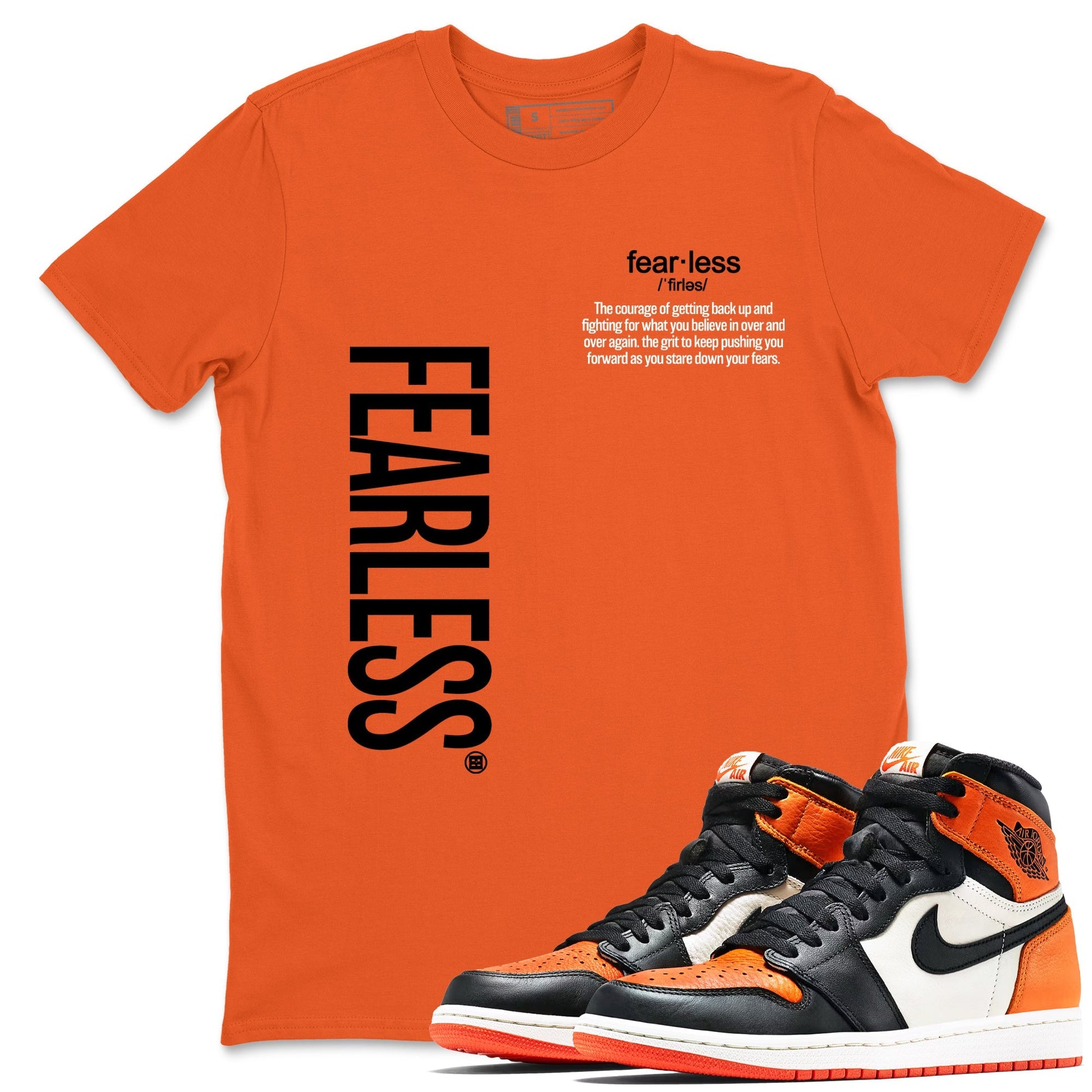 Fearless Definition Sneaker Tees - Air Jordan 1 Shattered Backboard