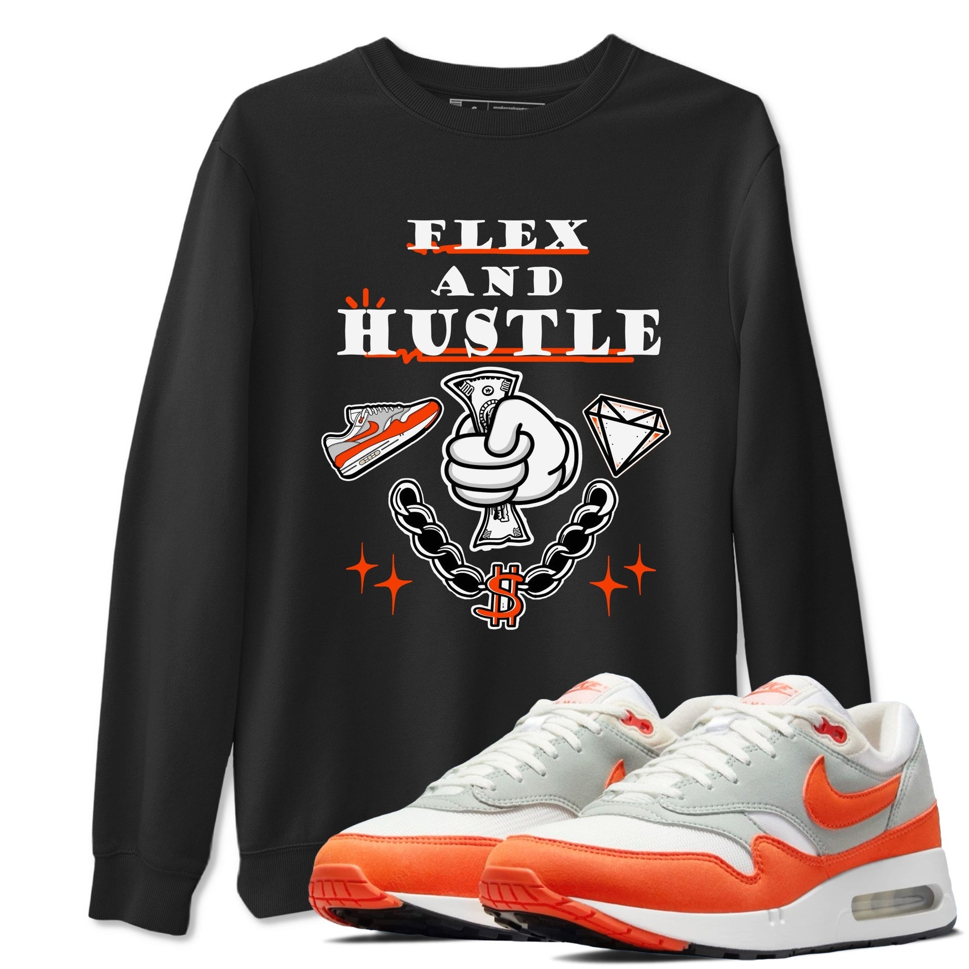 Flex And Hustle Sneaker Tees - Air Max 1 Cosmic Clay