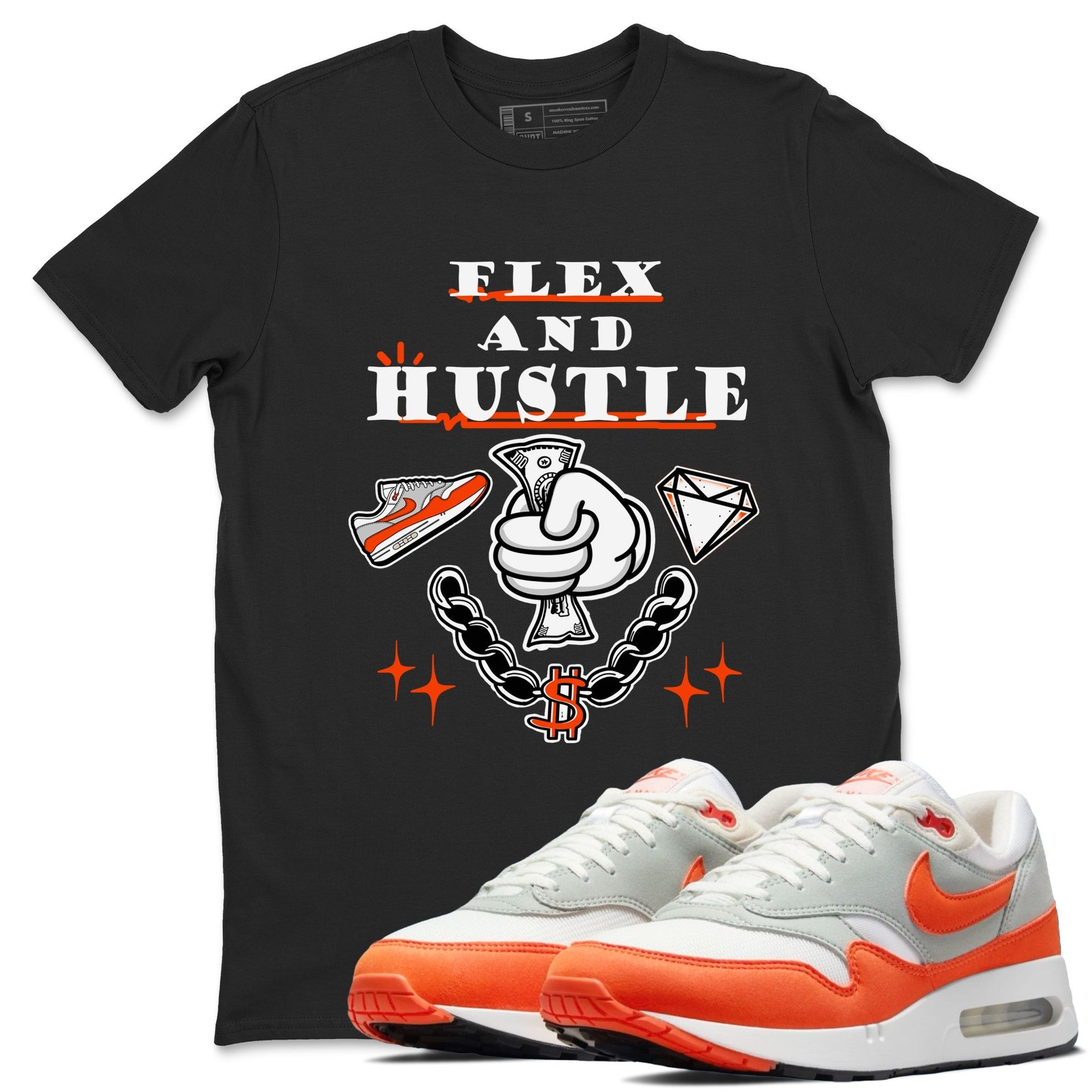 Flex And Hustle Sneaker Tees - Air Max 1 Cosmic Clay