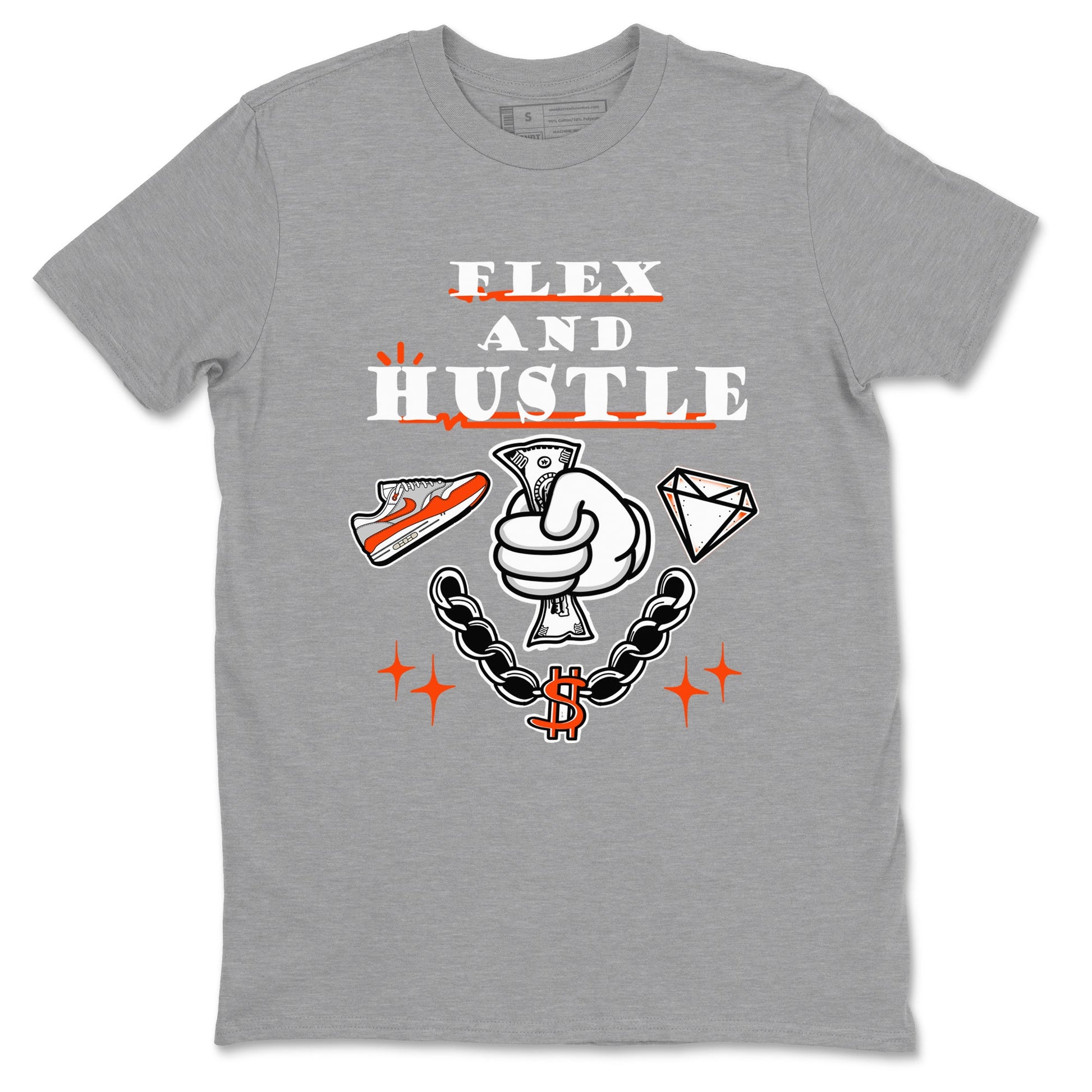 Flex And Hustle Sneaker Tees - Air Max 1 Cosmic Clay