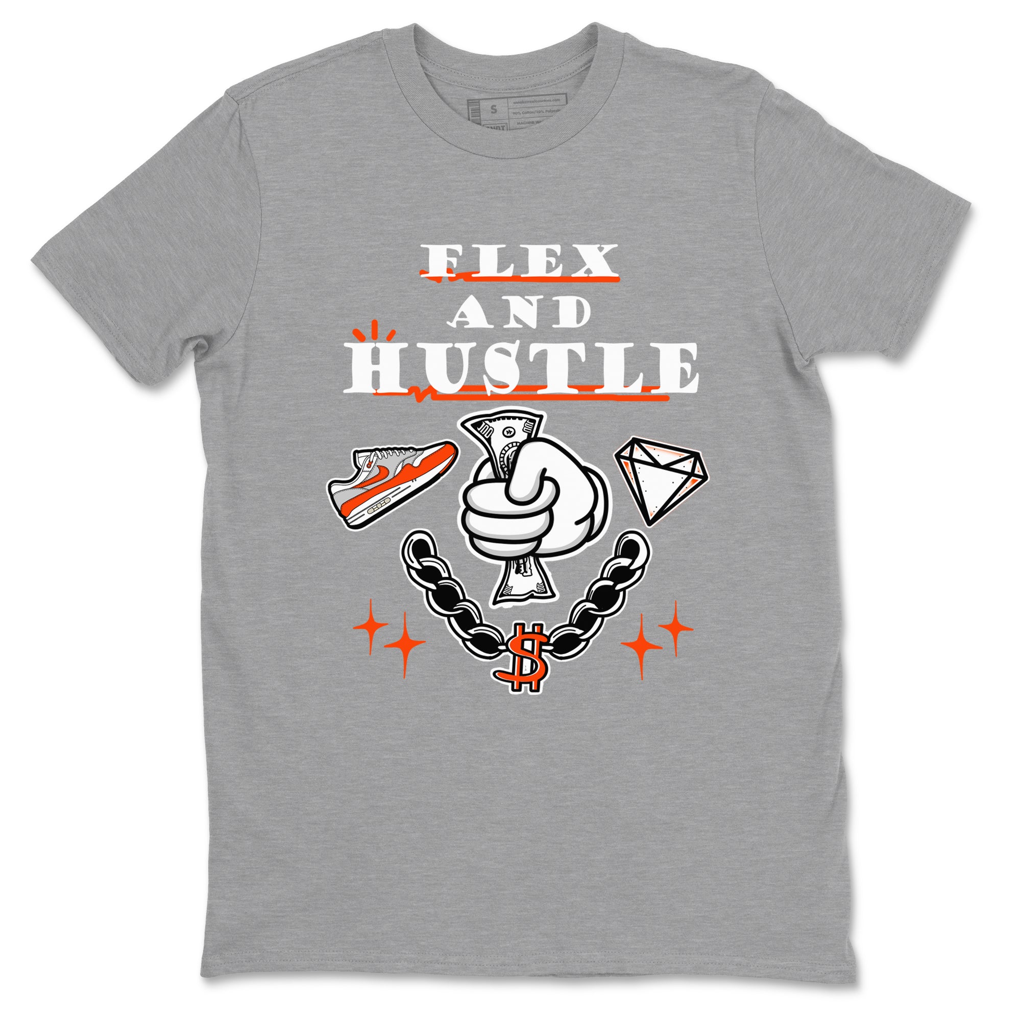 Flex And Hustle Sneaker Tees - Air Max 1 Cosmic Clay