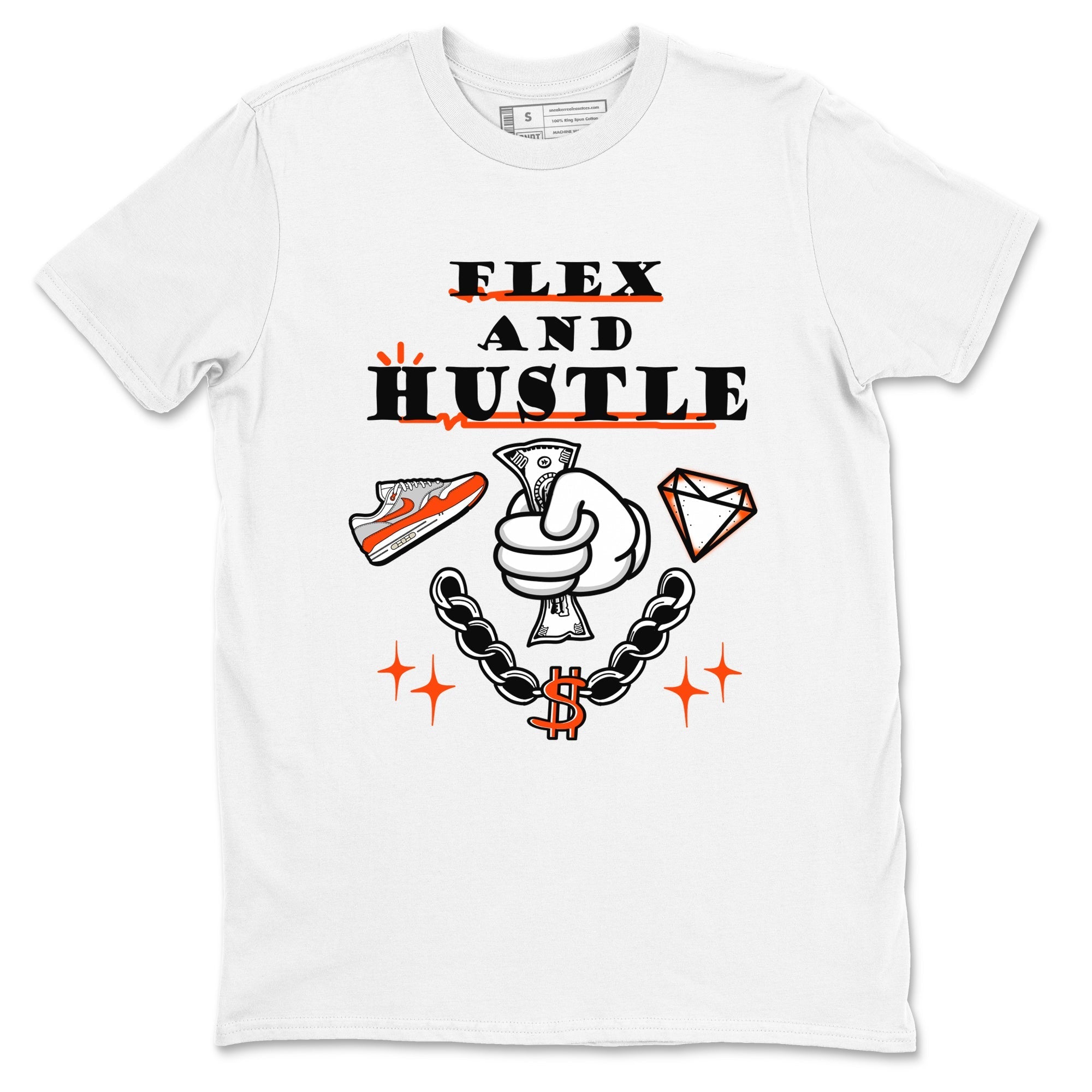 Flex And Hustle Sneaker Tees - Air Max 1 Cosmic Clay