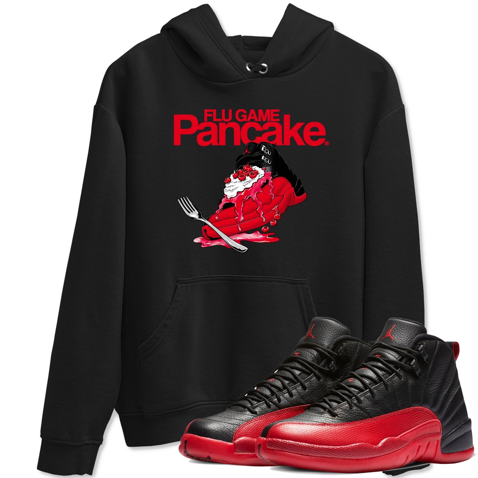 Flu Game Pancake Sneaker Tees - Air Jordan 12 Flu Game