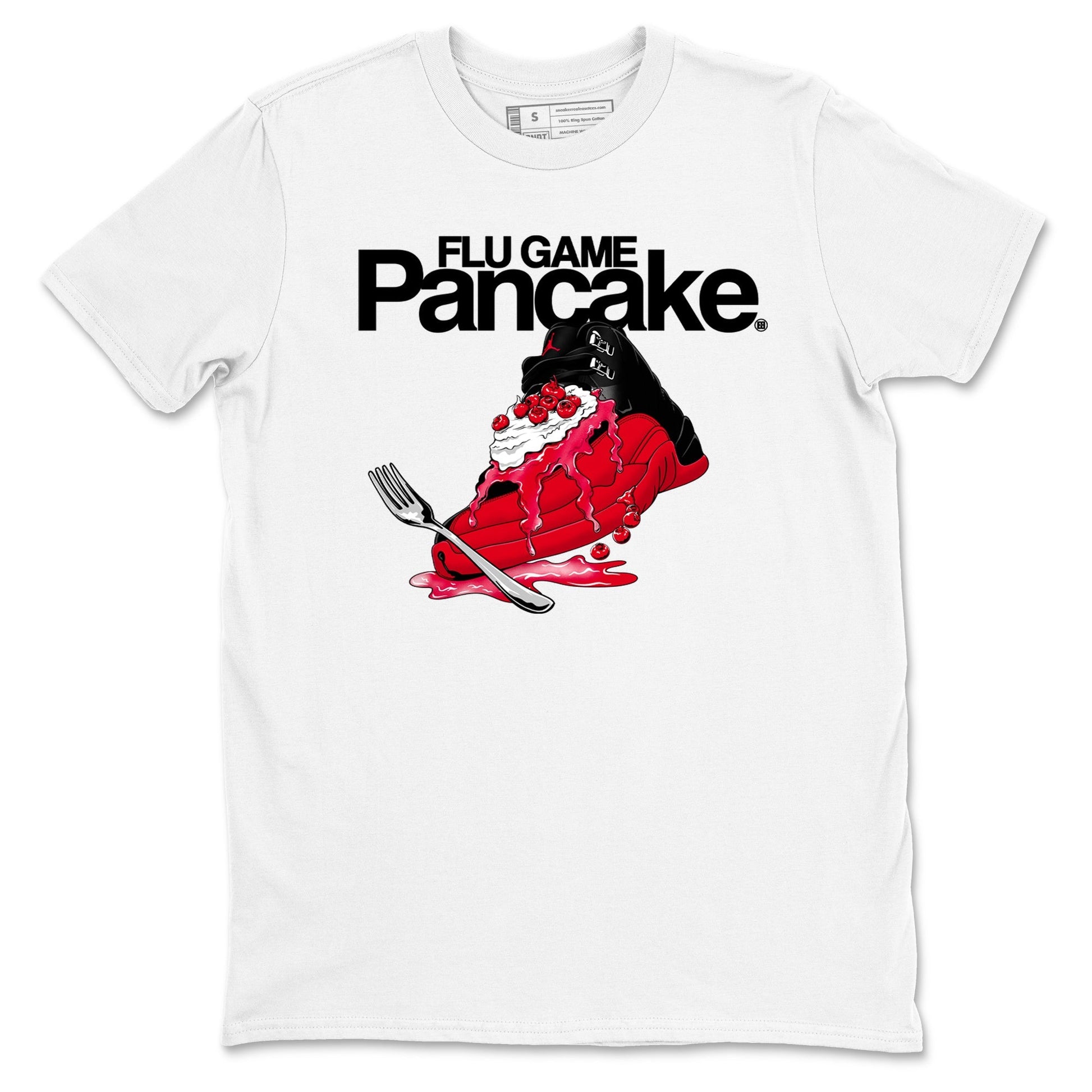Flu Game Pancake Sneaker Tees - Air Jordan 12 Flu Game