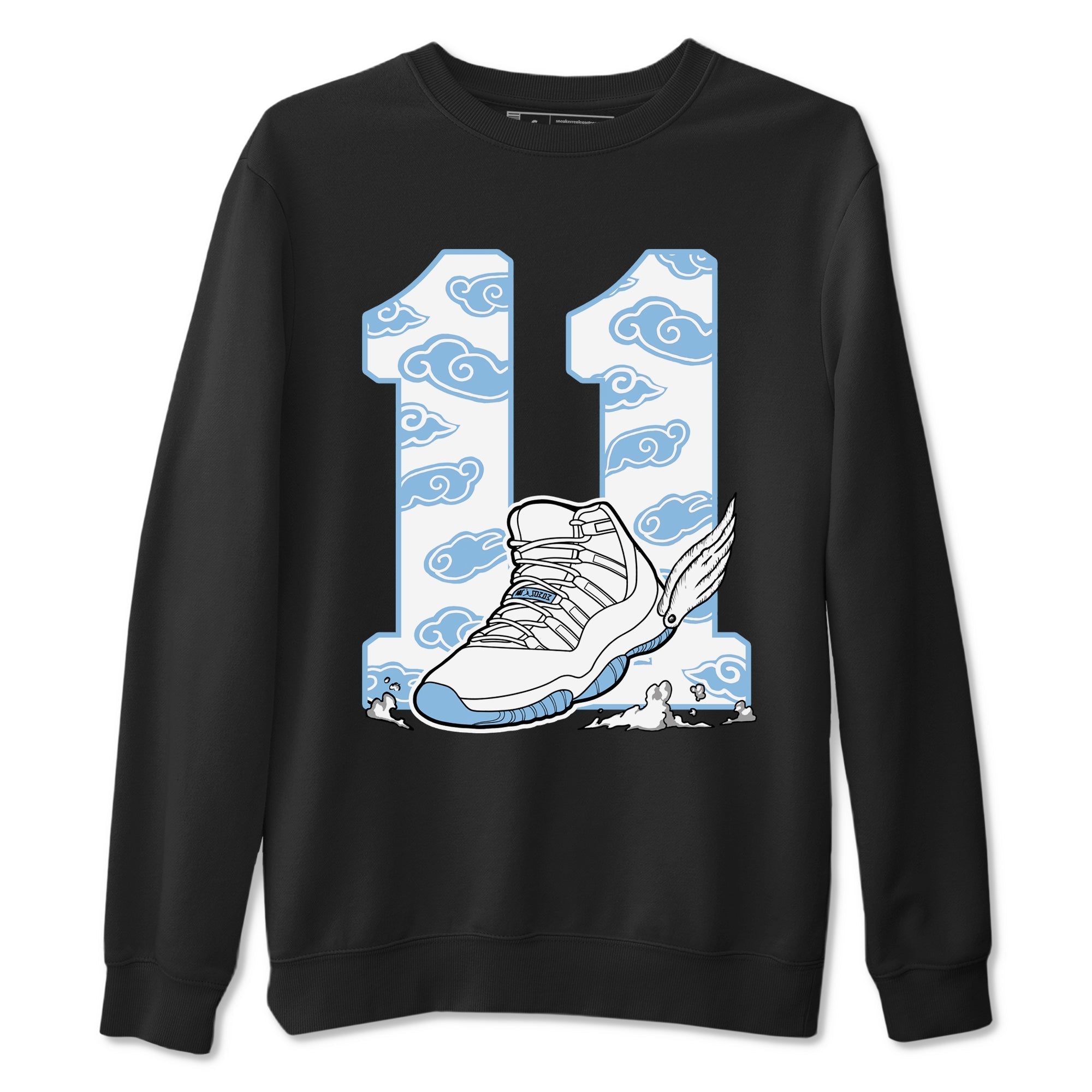Fly To The Clouds Sneaker Tees - Air Jordan 11 Legend Blue