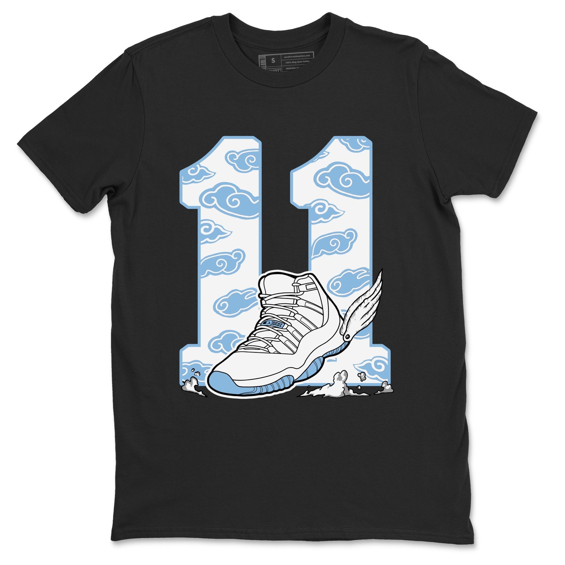 Fly To The Clouds Sneaker Tees - Air Jordan 11 Legend Blue