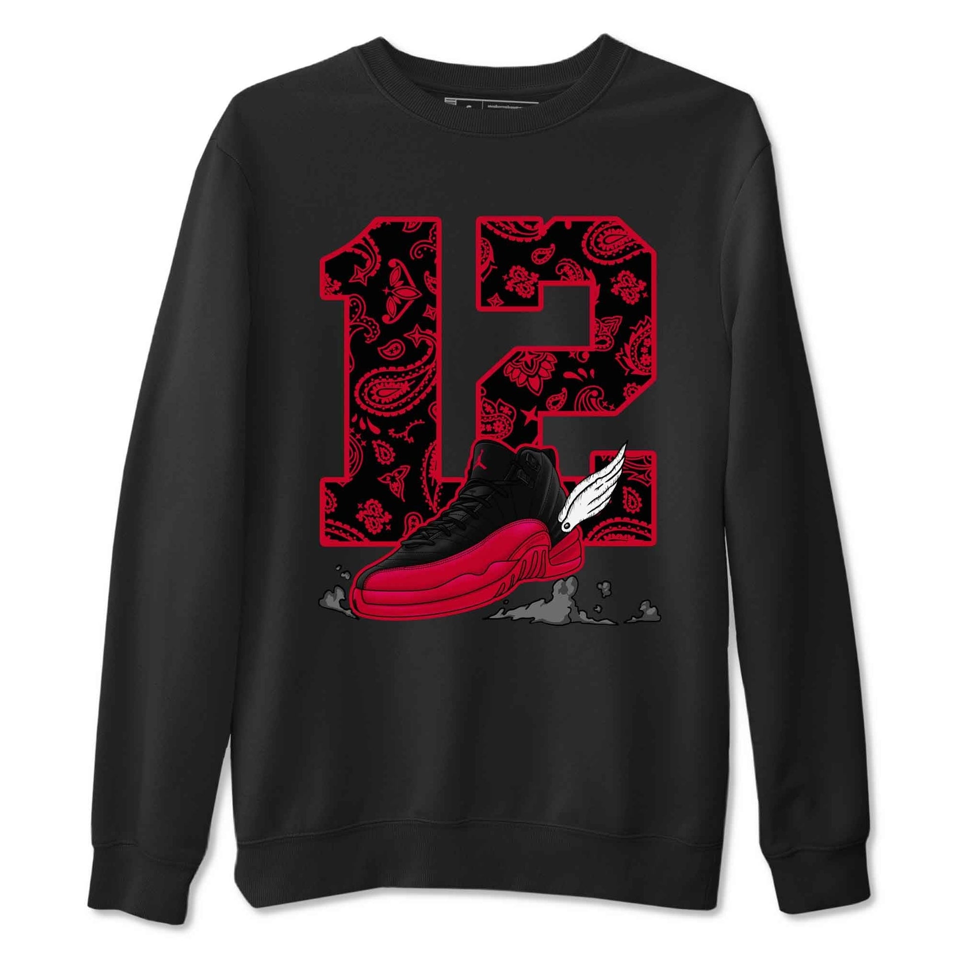 Fly To The Clouds Sneaker Tees - Air Jordan 12 Flu Game