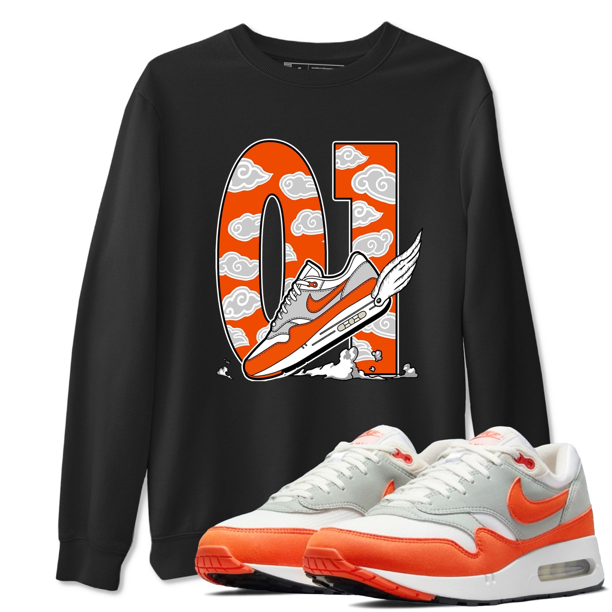 Fly To The Clouds Sneaker Tees - Air Max 1 Cosmic Clay