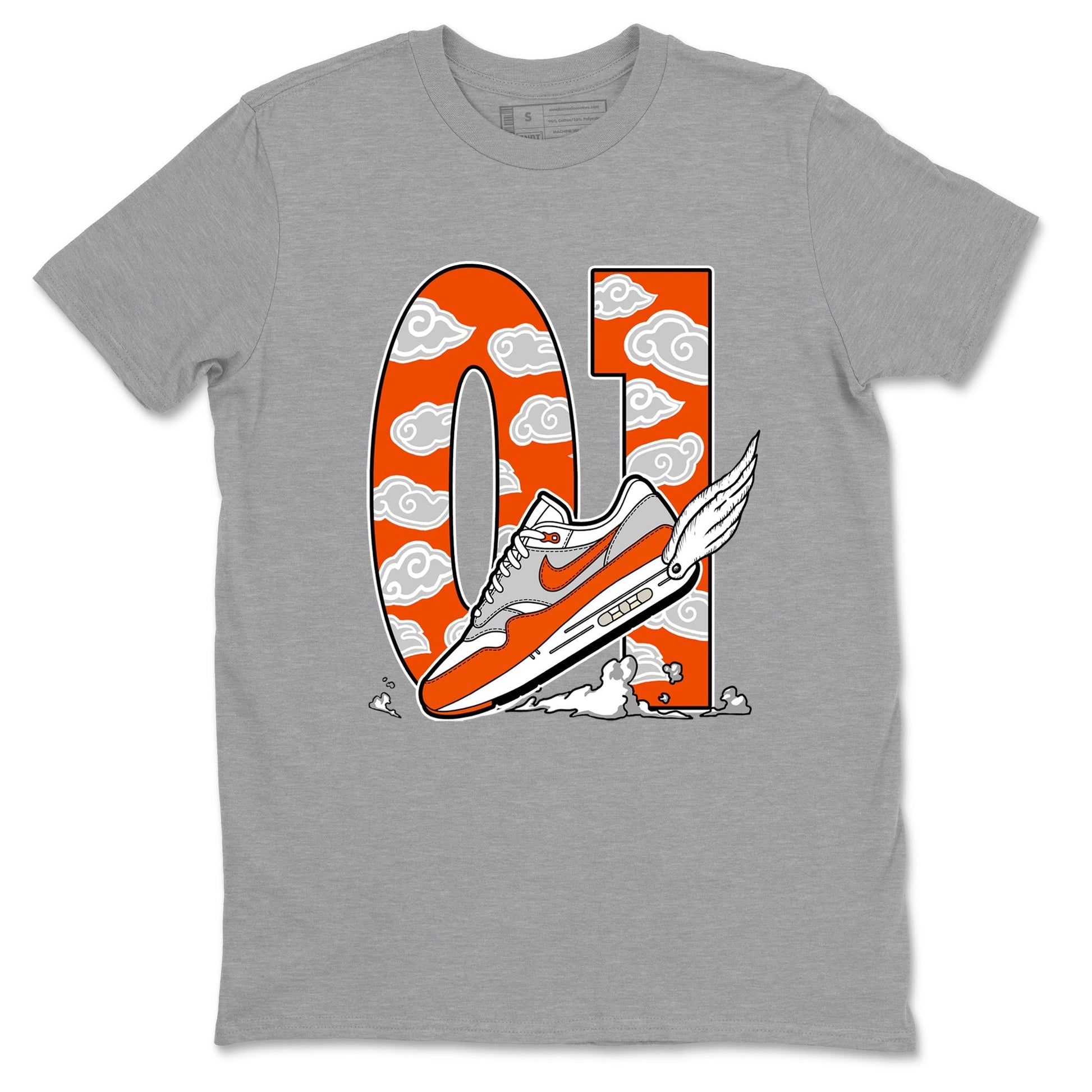 Fly To The Clouds Sneaker Tees - Air Max 1 Cosmic Clay