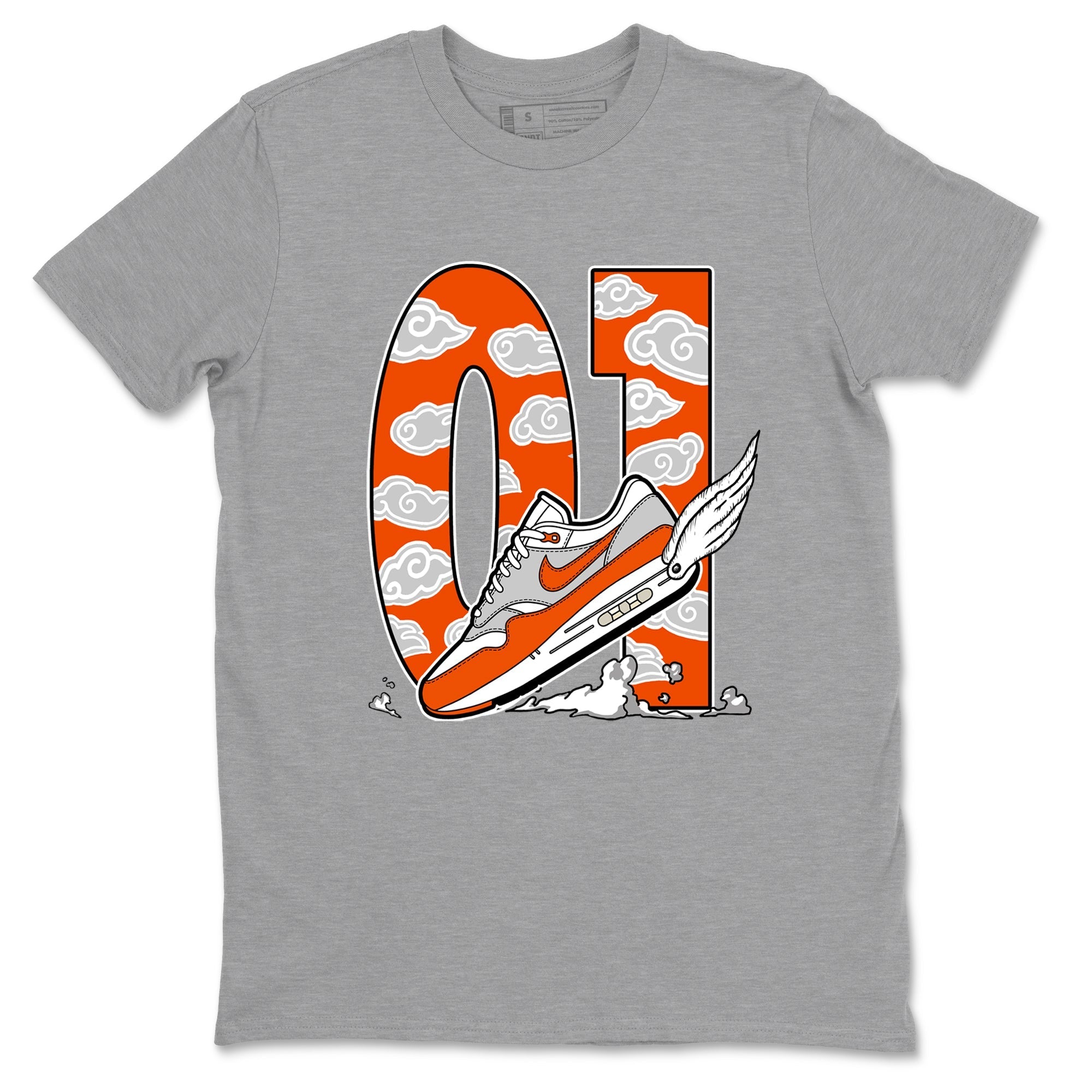 Fly To The Clouds Sneaker Tees - Air Max 1 Cosmic Clay