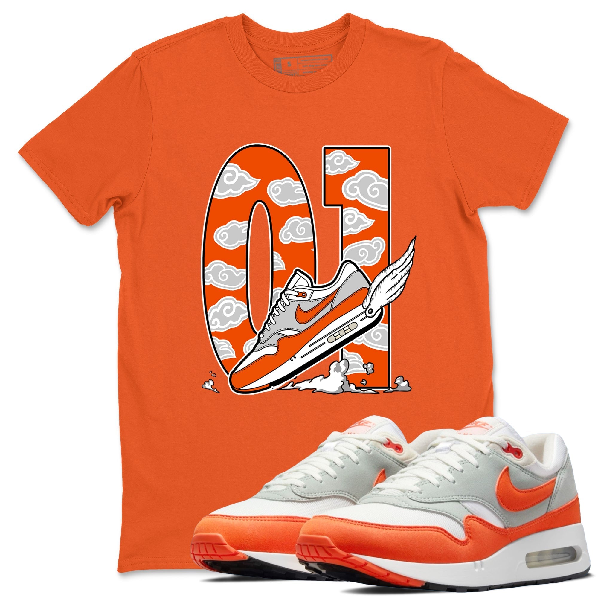 Fly To The Clouds Sneaker Tees - Air Max 1 Cosmic Clay