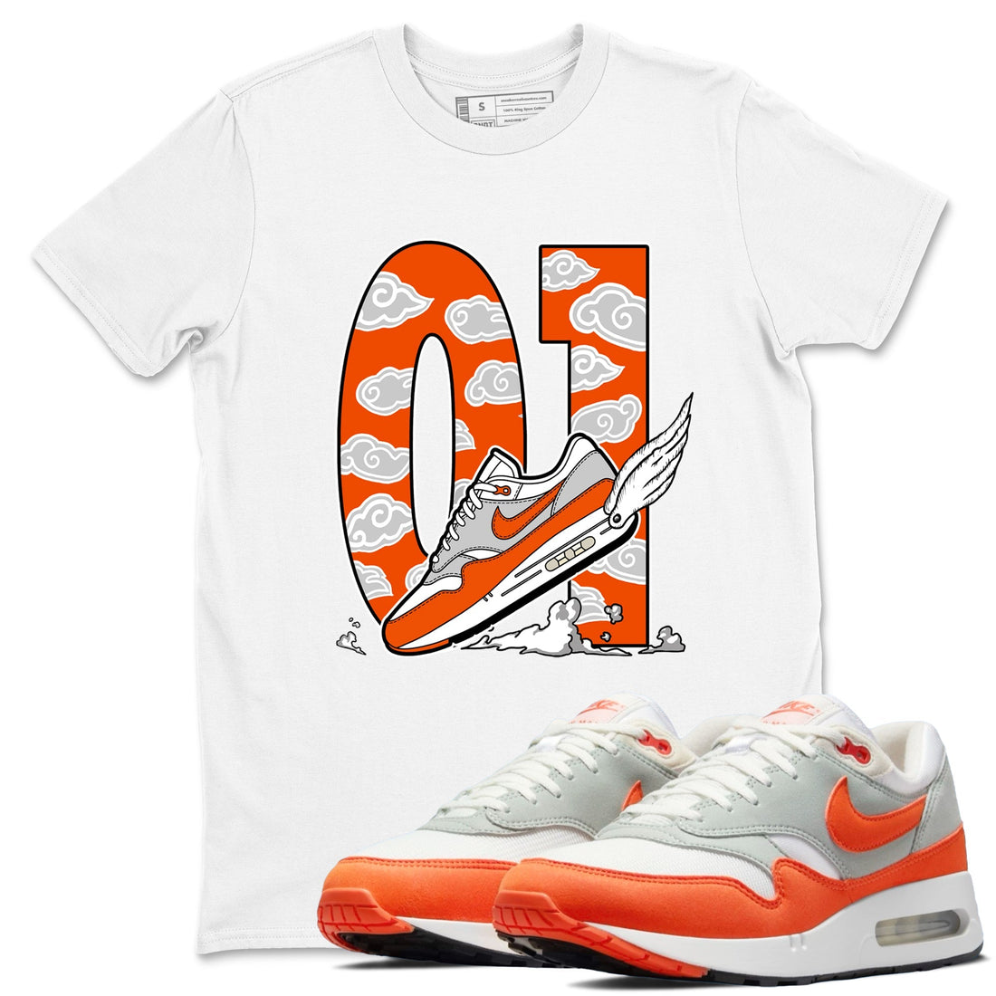 Fly To The Clouds Sneaker Tees - Air Max 1 Cosmic Clay