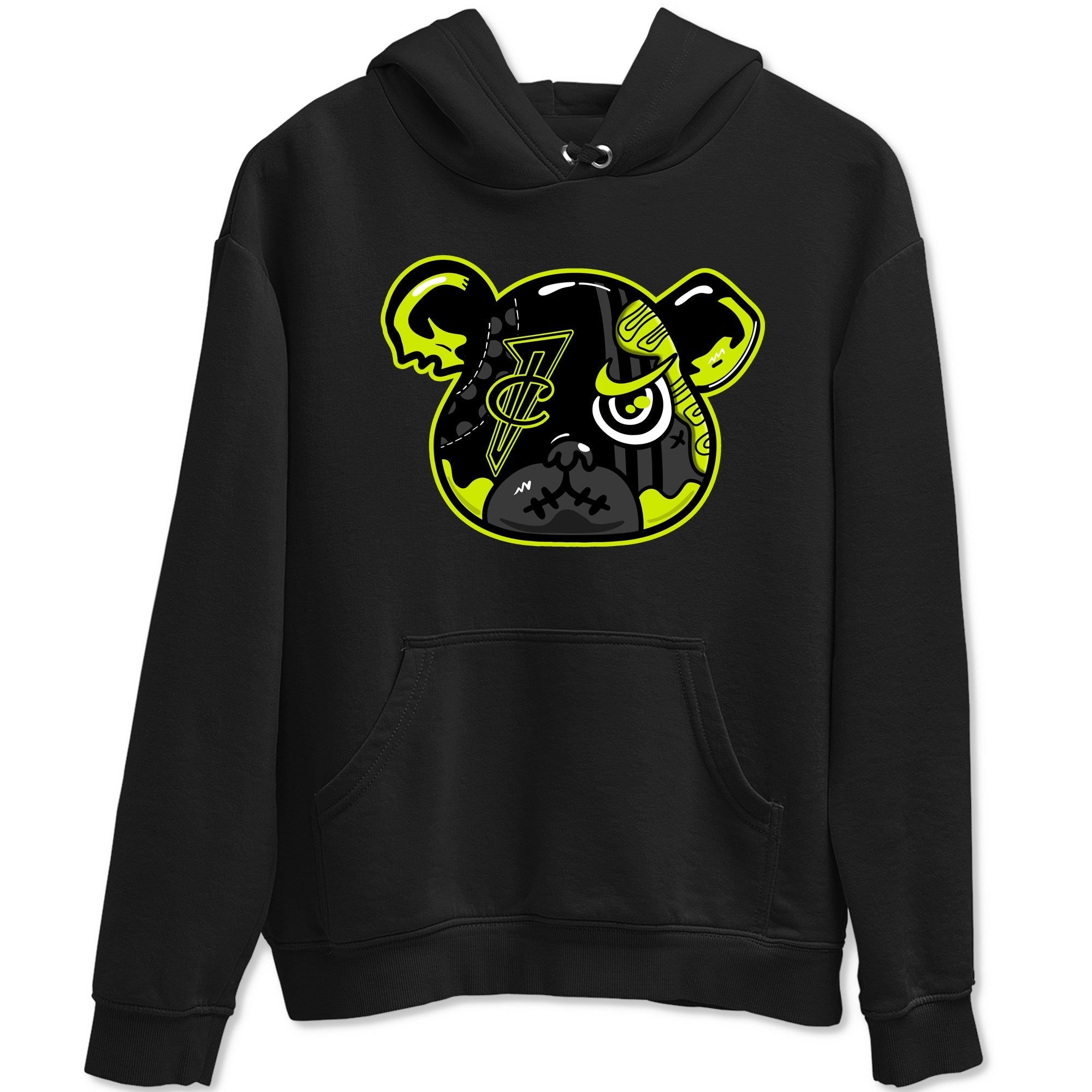 Foamposite Bear Sneaker Tees - Air Foamposite One Black Volt