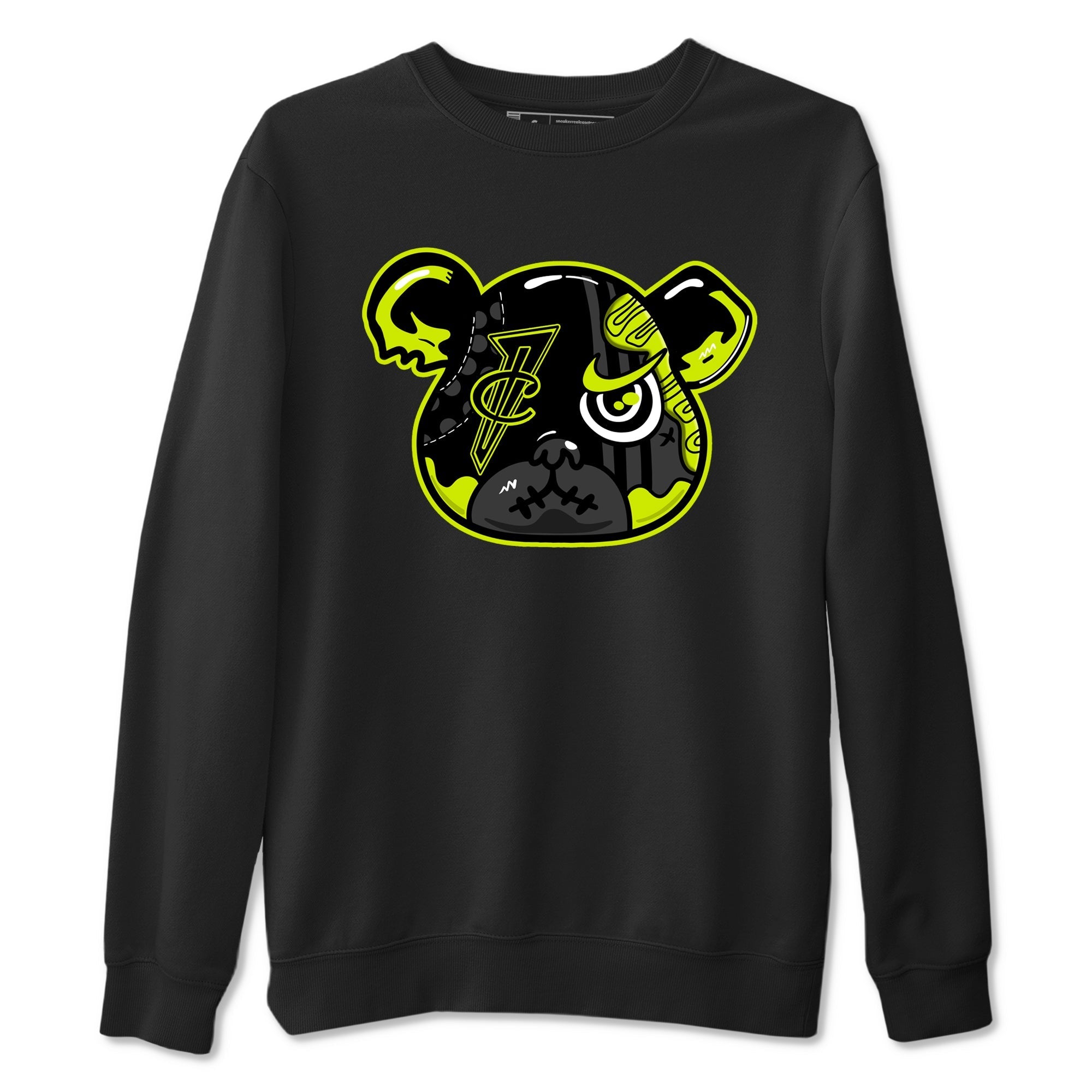 Foamposite Bear Sneaker Tees - Air Foamposite One Black Volt