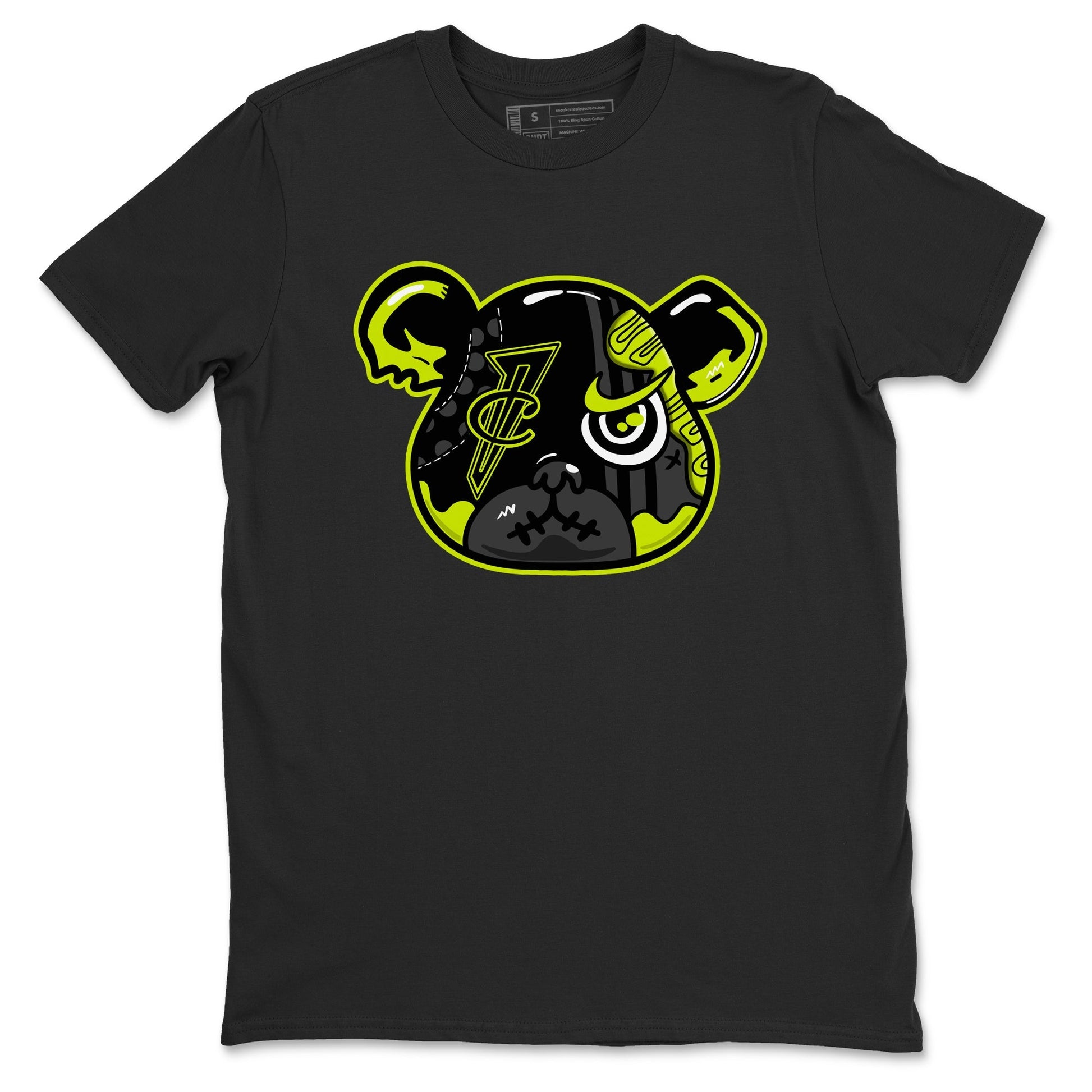 Foamposite Bear Sneaker Tees - Air Foamposite One Black Volt