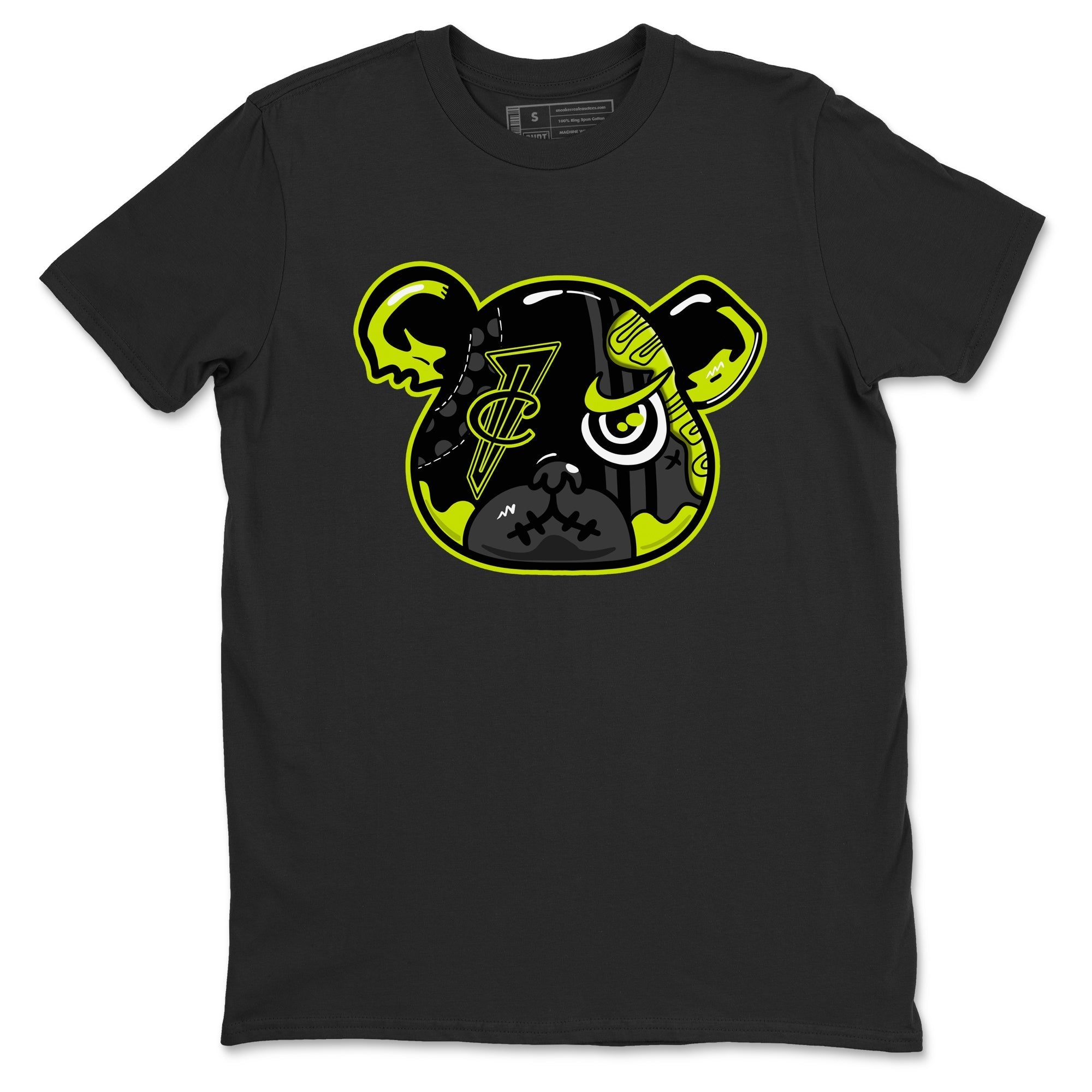 Foamposite Bear Sneaker Tees - Air Foamposite One Black Volt