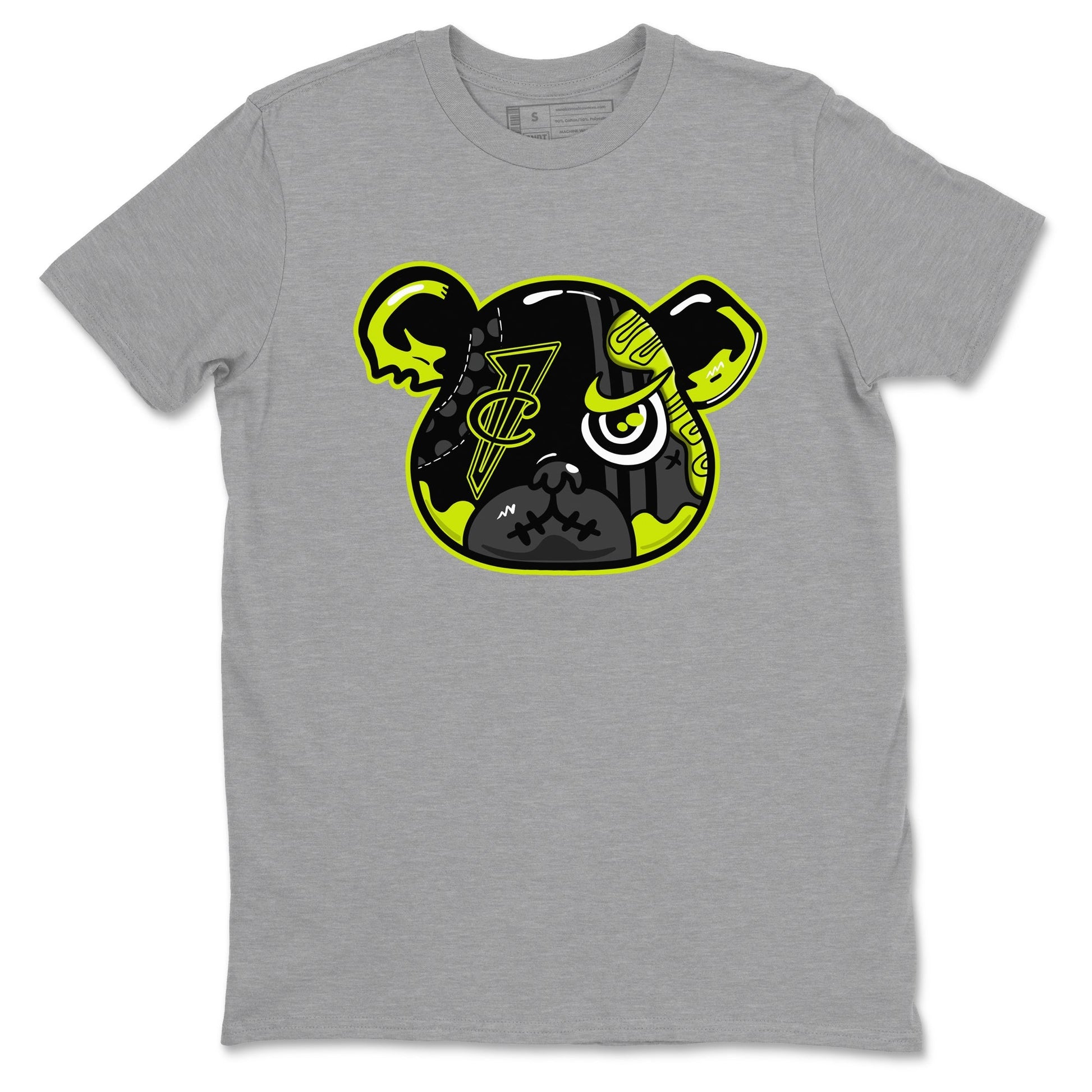 Foamposite Bear Sneaker Tees - Air Foamposite One Black Volt