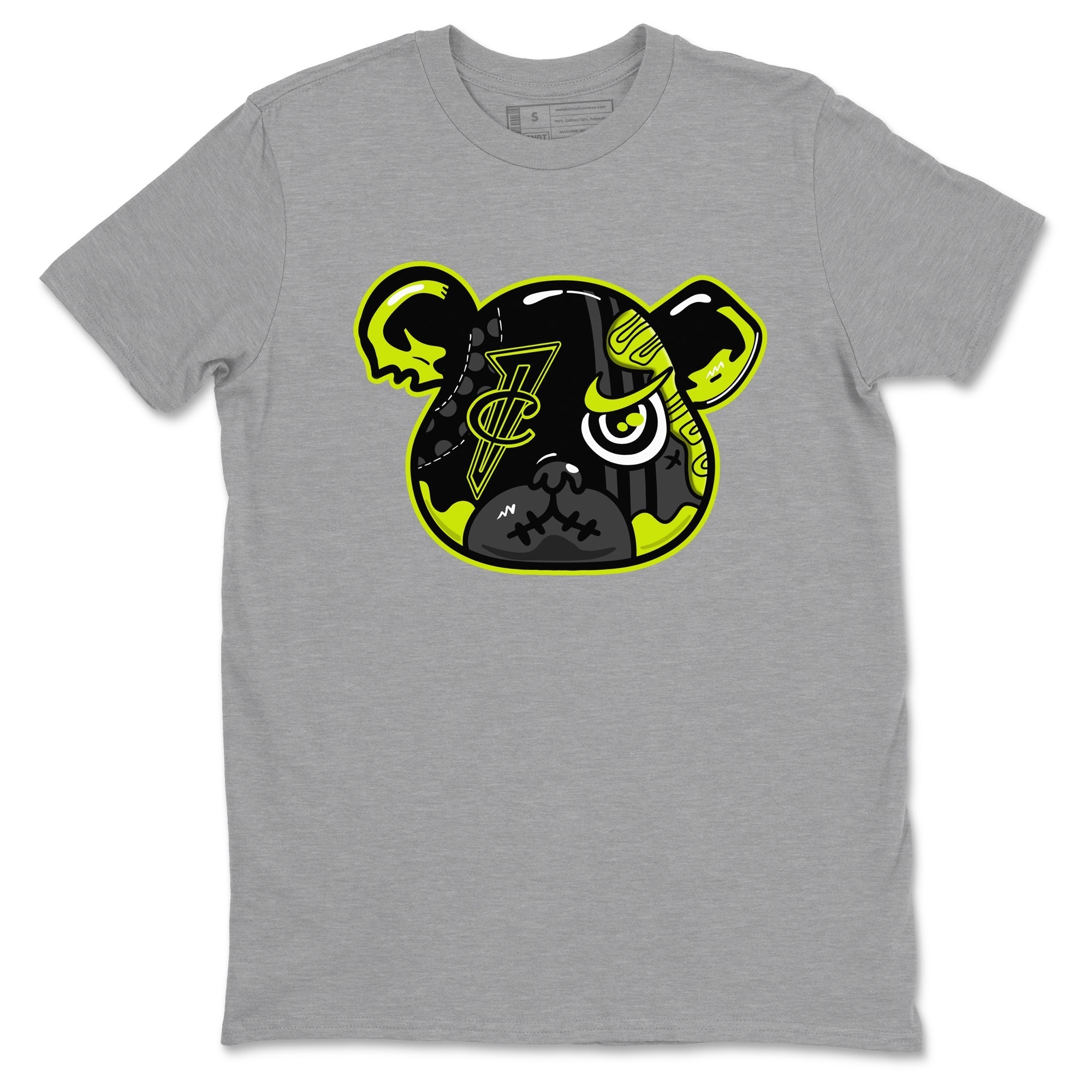 Foamposite Bear Sneaker Tees - Air Foamposite One Black Volt