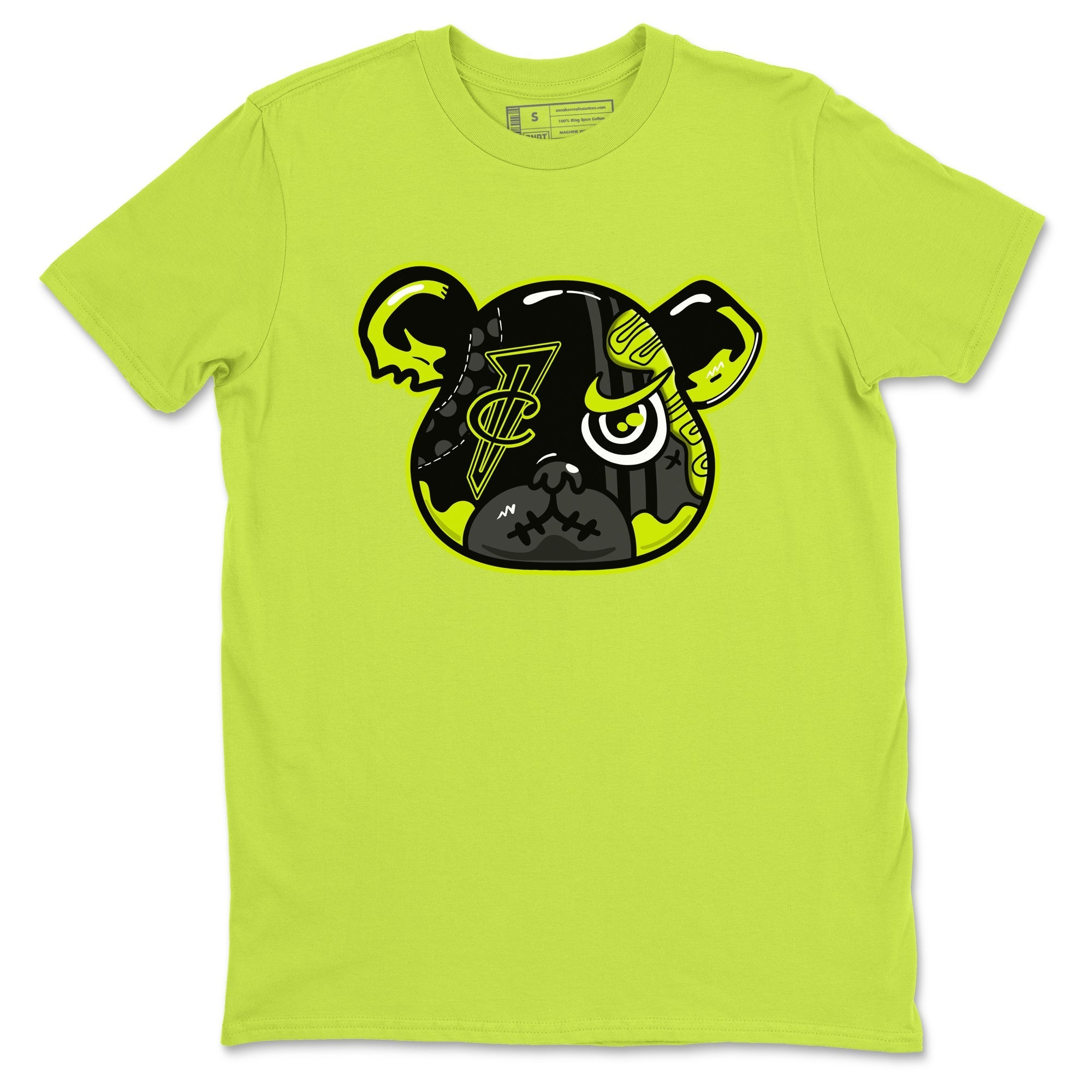 Foamposite Bear Sneaker Tees - Air Foamposite One Black Volt