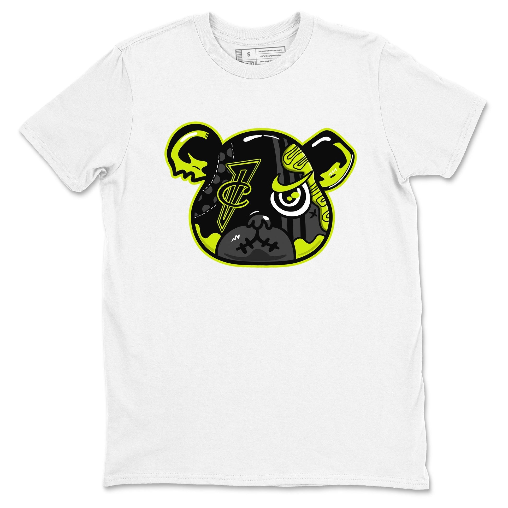 Foamposite Bear Sneaker Tees - Air Foamposite One Black Volt