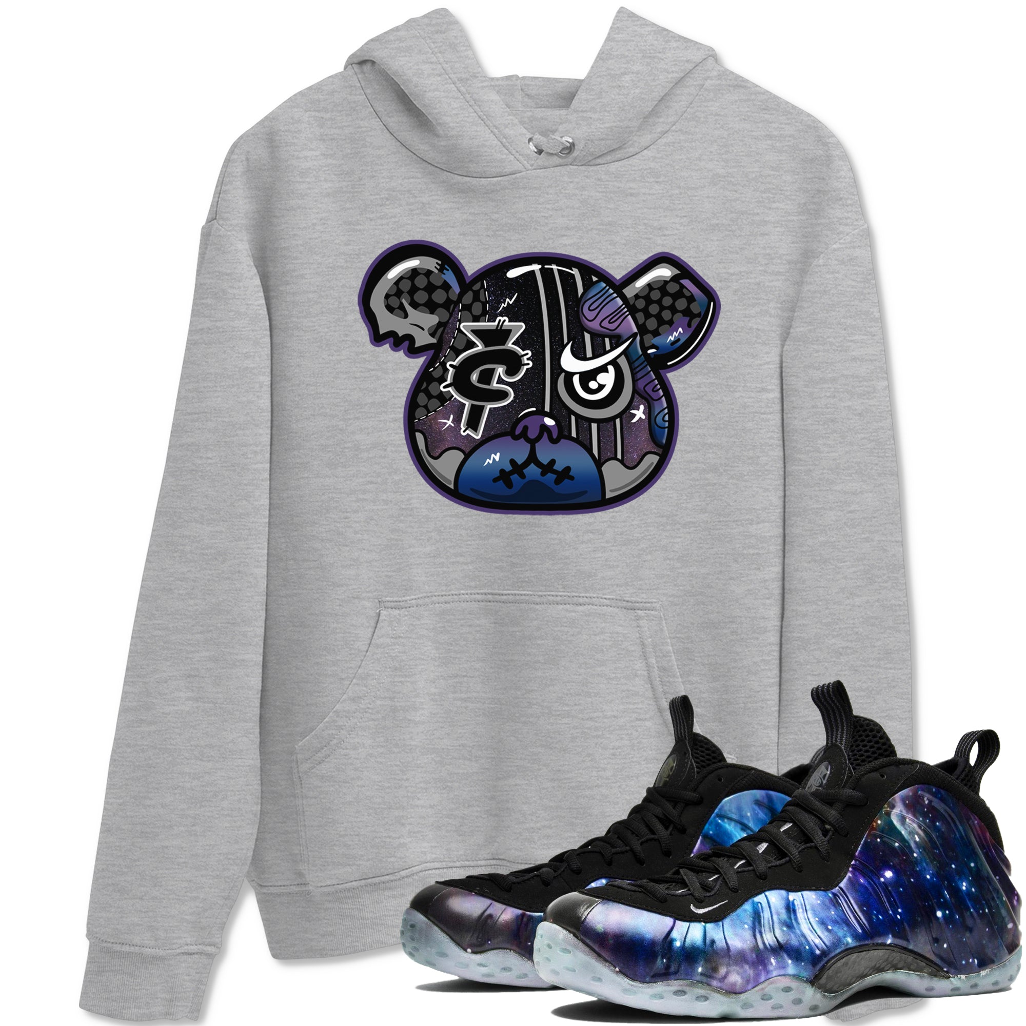 Foamposite Bear Sneaker Tees - Air Foamposite One Galaxy