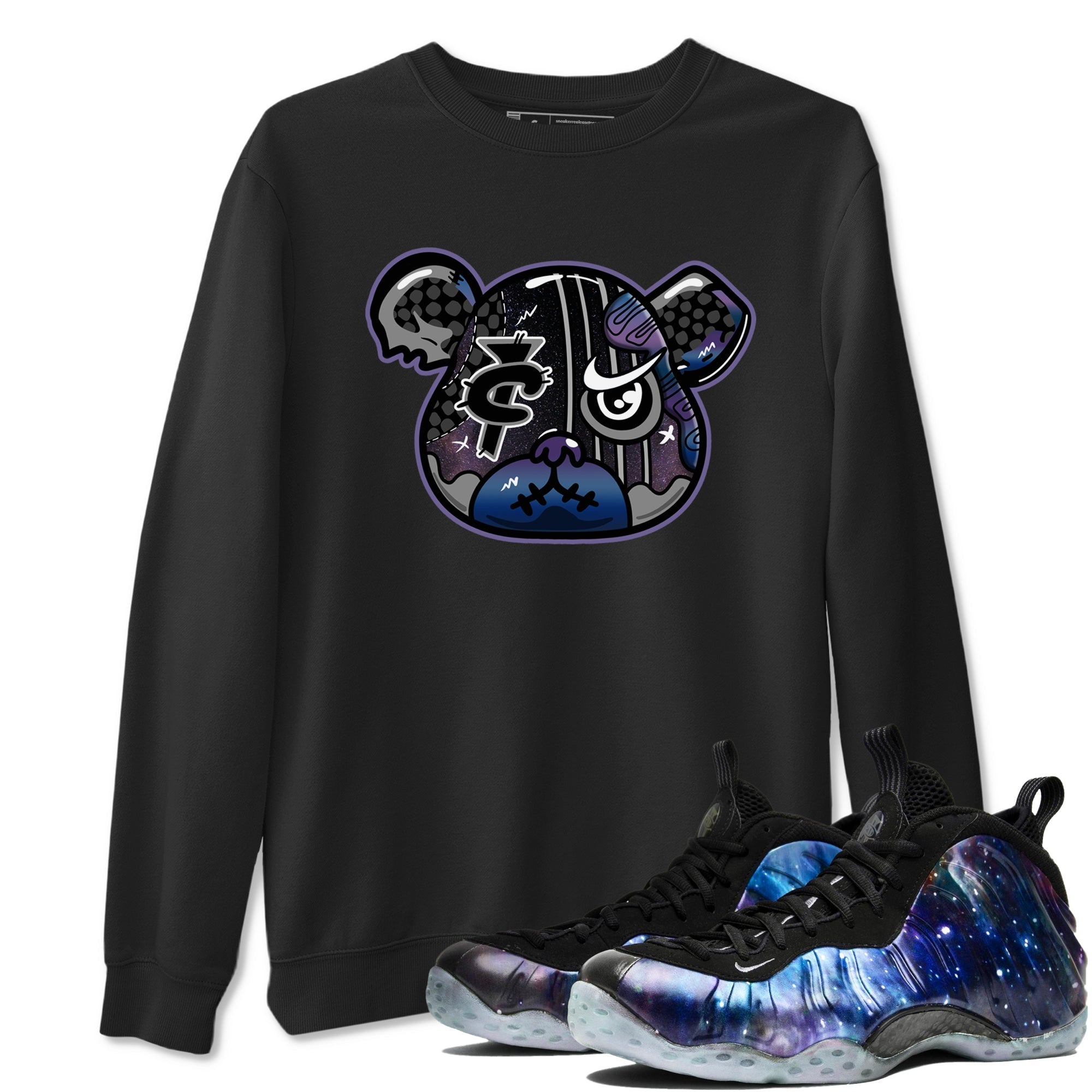 Foamposite Bear Sneaker Tees - Air Foamposite One Galaxy