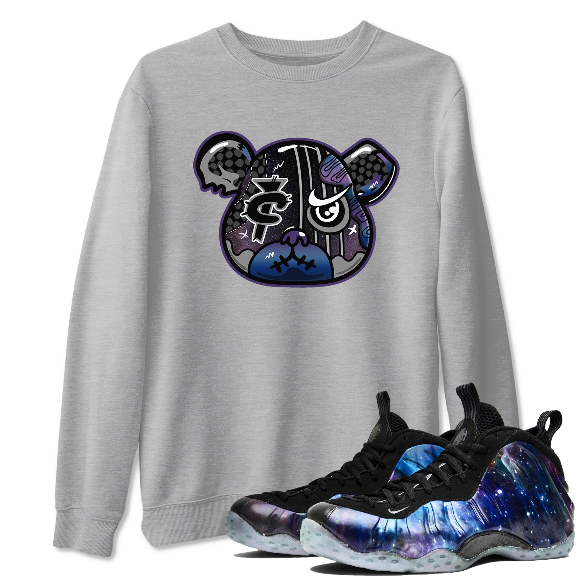 Foamposite Bear Sneaker Tees - Air Foamposite One Galaxy