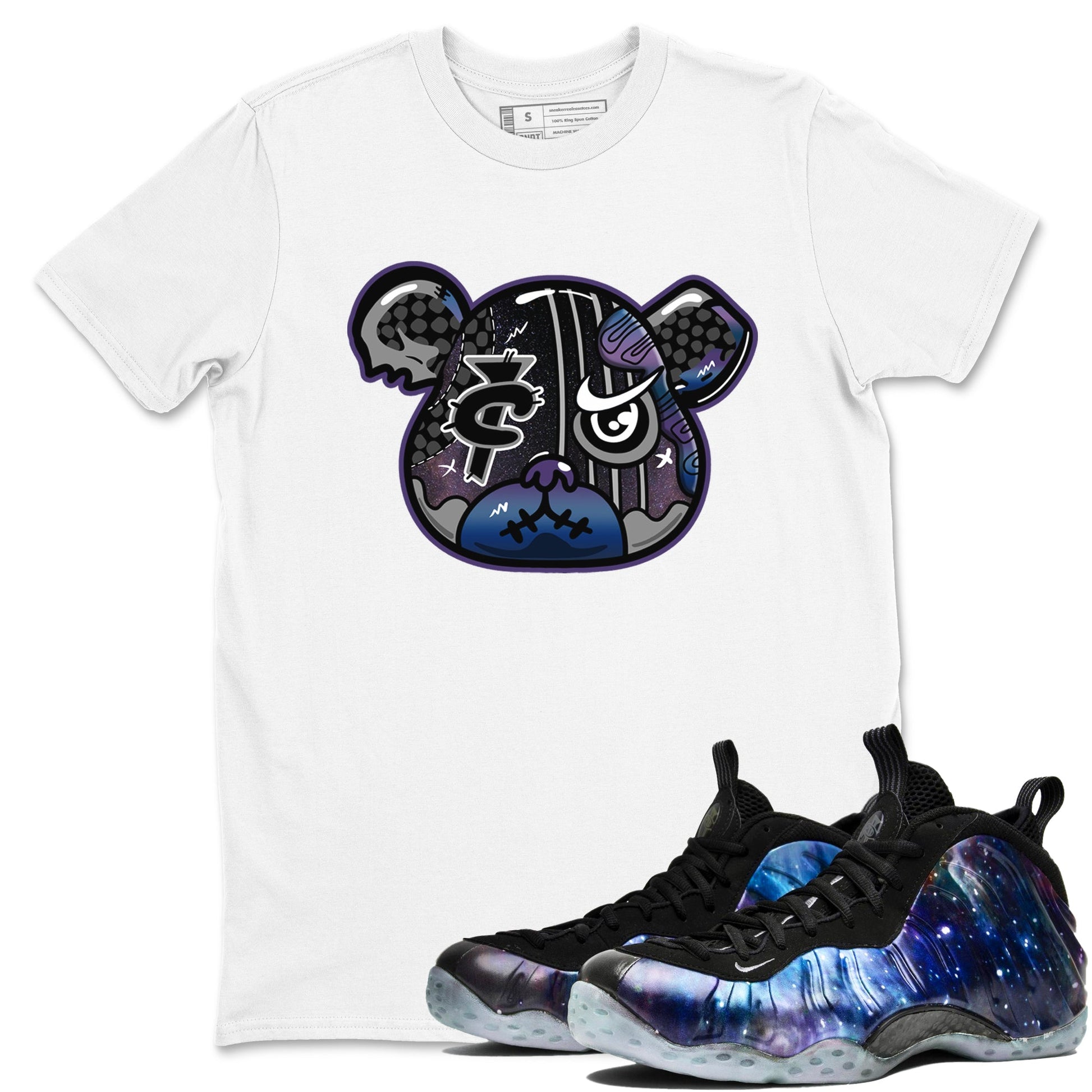 Foamposite Bear Sneaker Tees - Air Foamposite One Galaxy
