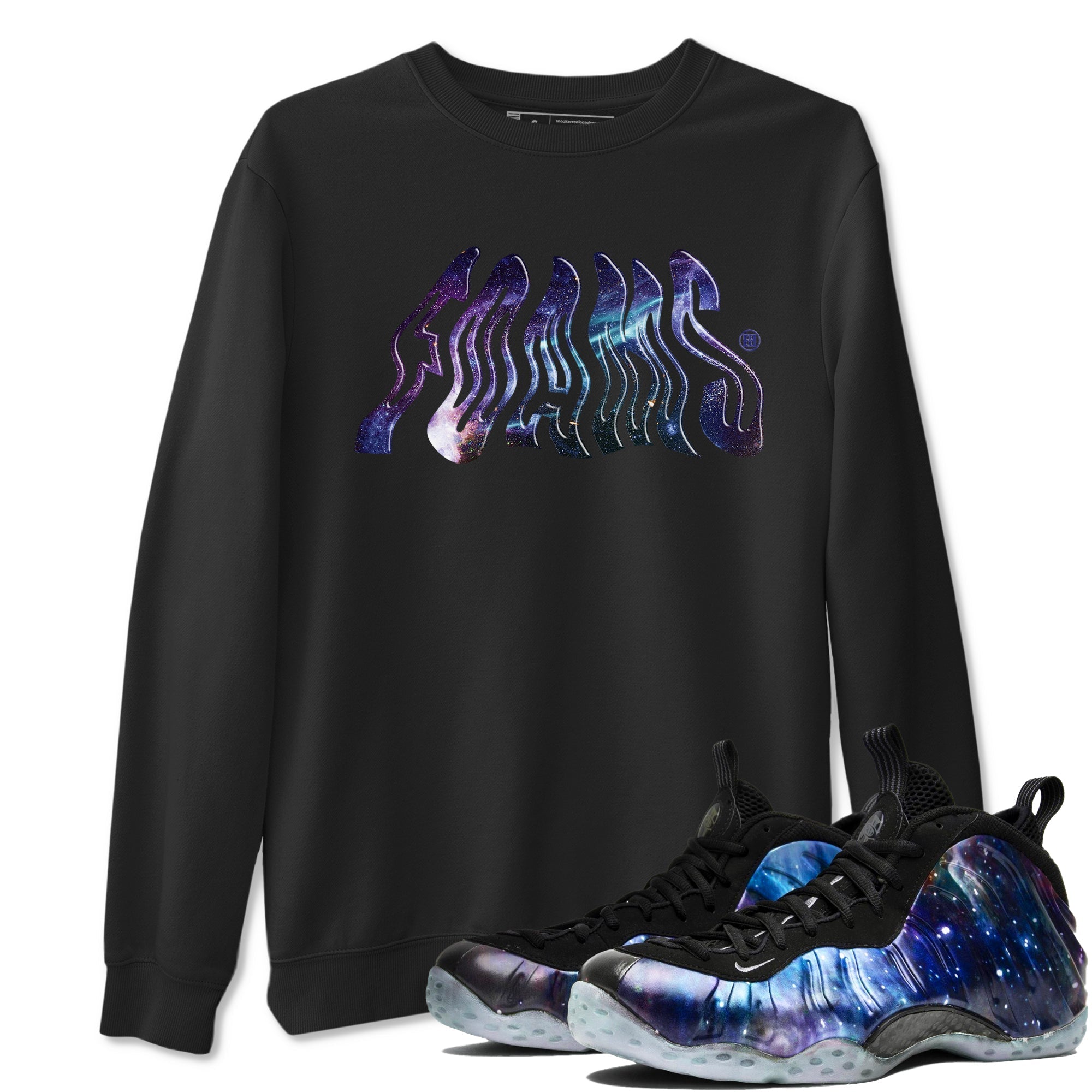 Foams Sneaker Tees - Air Foamposite One Galaxy