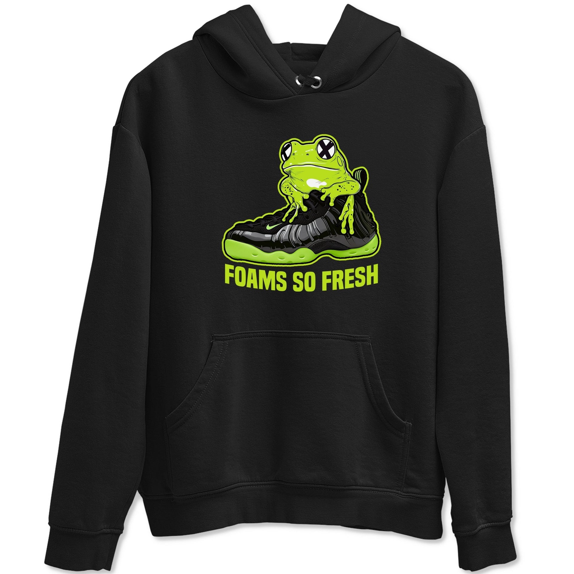 Foams So Fresh Sneaker Tees - Air Foamposite One Black Volt
