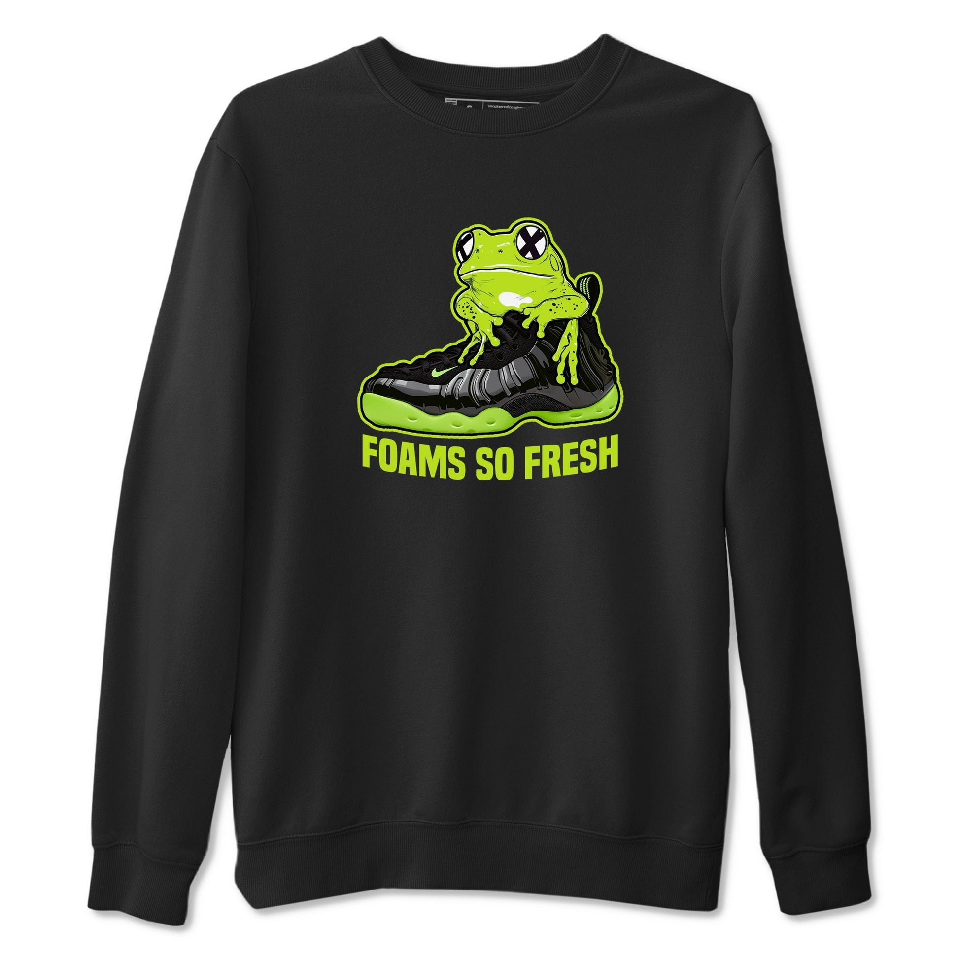 Foams So Fresh Sneaker Tees - Air Foamposite One Black Volt
