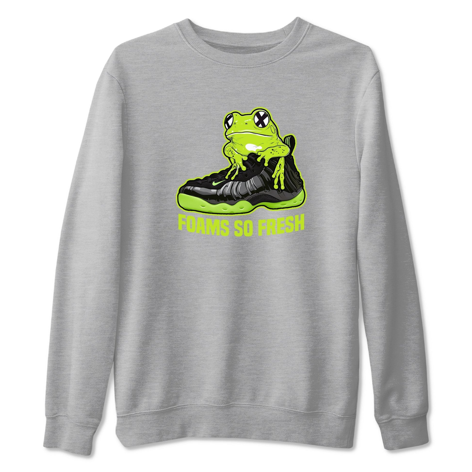 Foams So Fresh Sneaker Tees - Air Foamposite One Black Volt