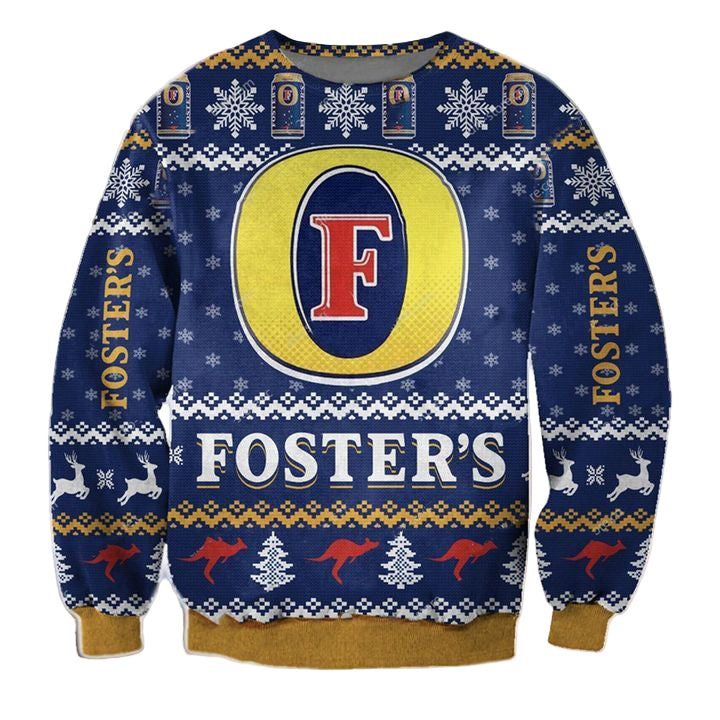 Foster?s Lager Ugly Christmas Sweater 2022 ? Usalast