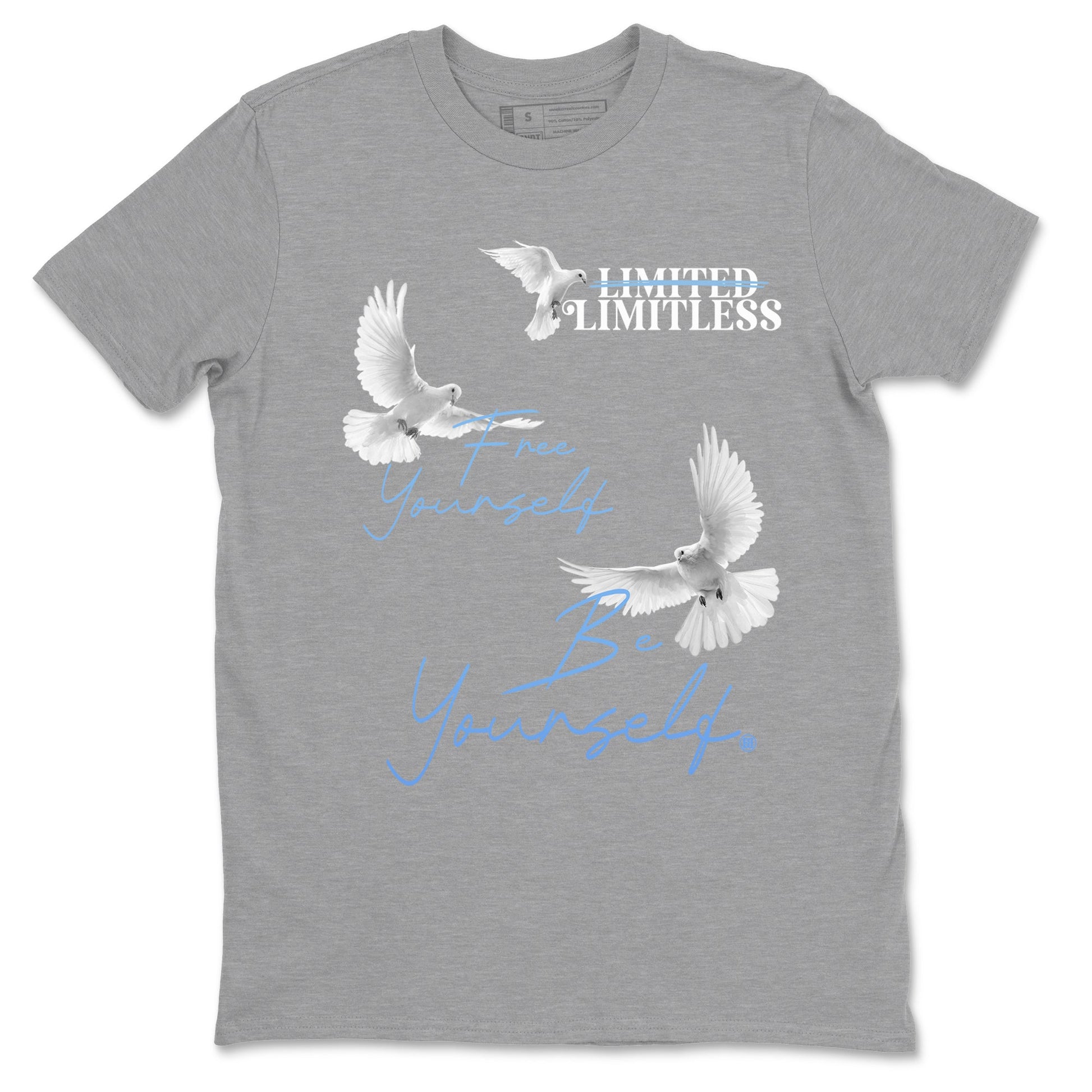 Free Yourself Be Yourself Sneaker Tees - Air Jordan 11 Legend Blue