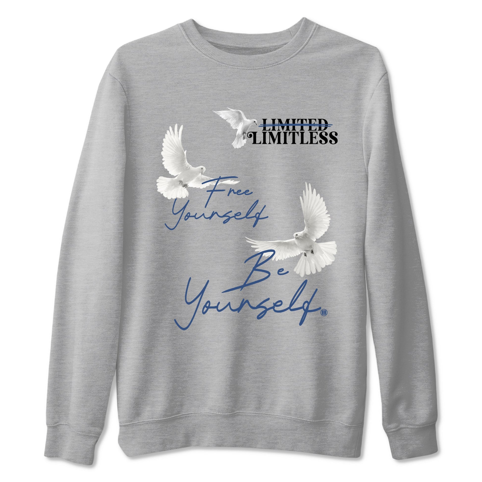 Free Yourself Be Yourself Sneaker Tees - Air Jordan 3 A Ma Maniere x Diffused Blue
